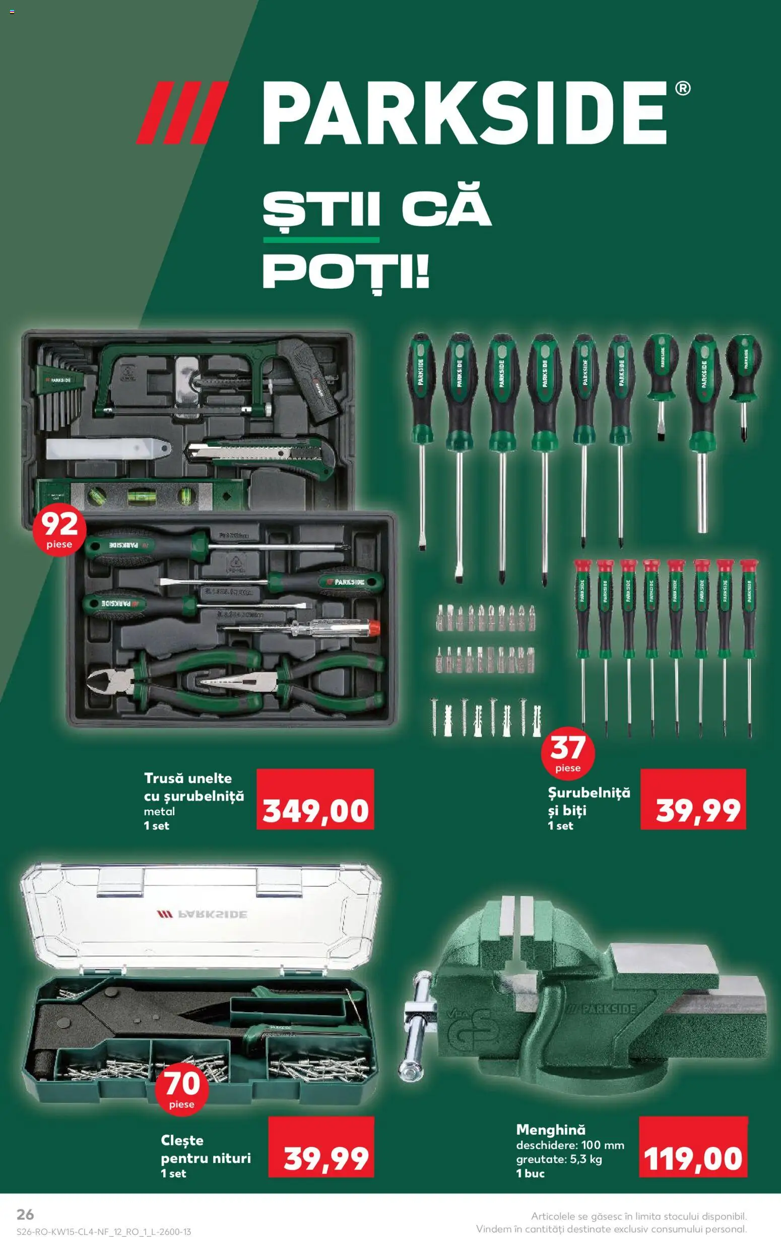 Catalog Kaufland 8 - 13 Aprilie 2026 | Pagina 26 | Produse: Clește