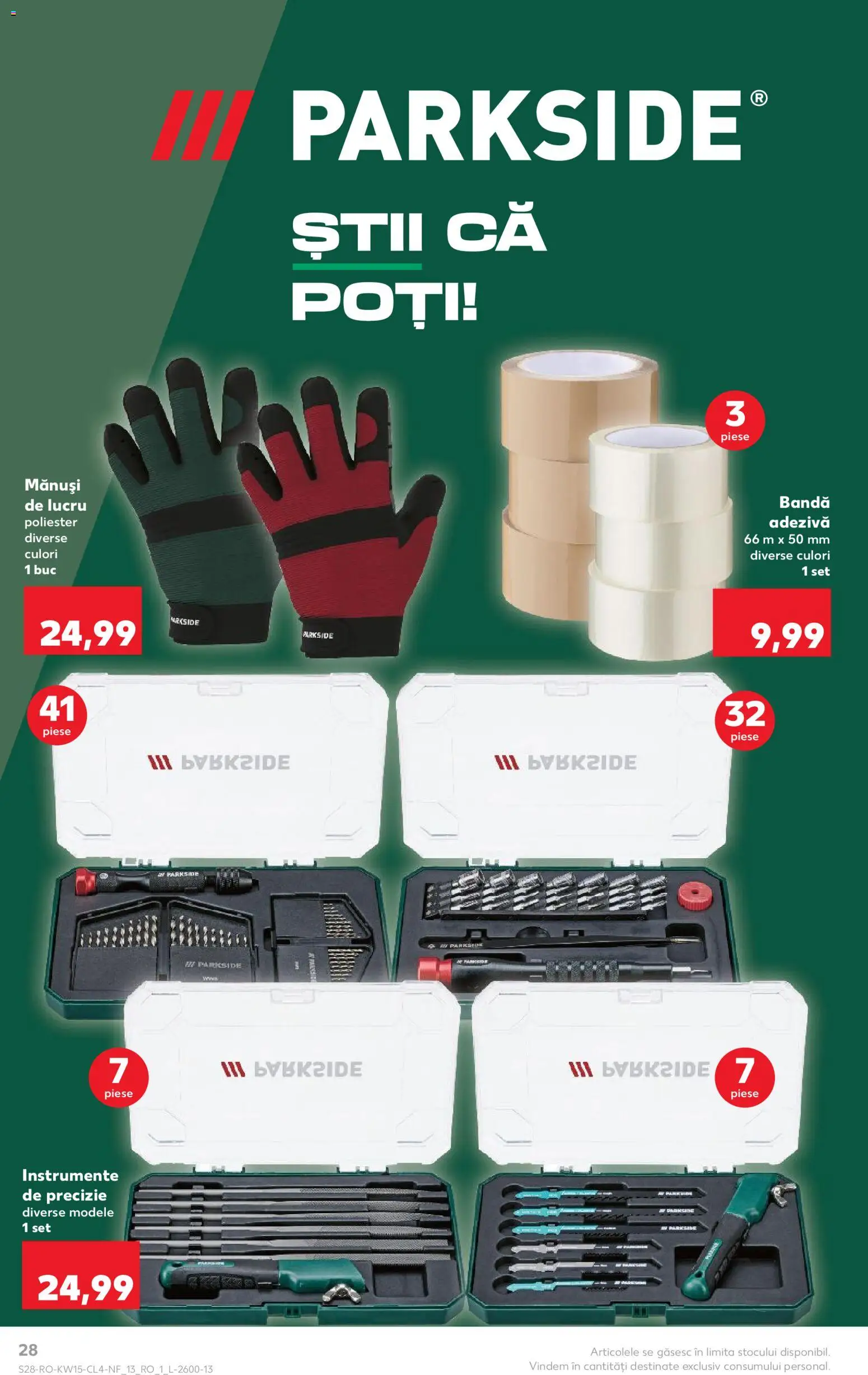 Catalog Kaufland 8 - 13 Aprilie 2026 | Pagina 28 | Produse: Mănuși, Mănuși de lucru