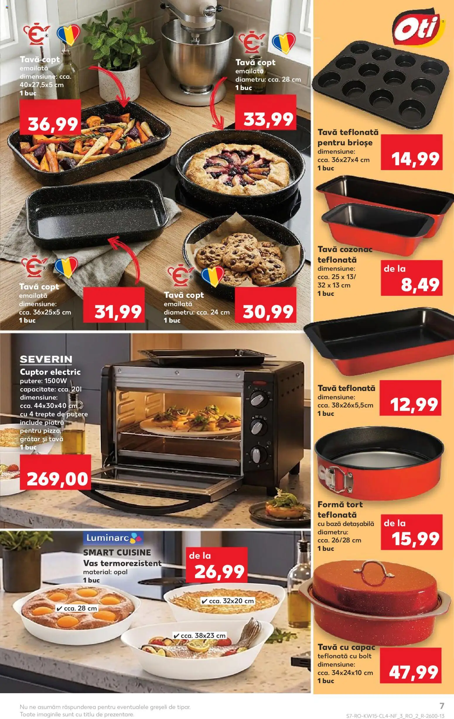 Catalog Kaufland 8 - 13 Aprilie 2026 | Pagina 7 | Produse: Cuptor, Grătar, Tort