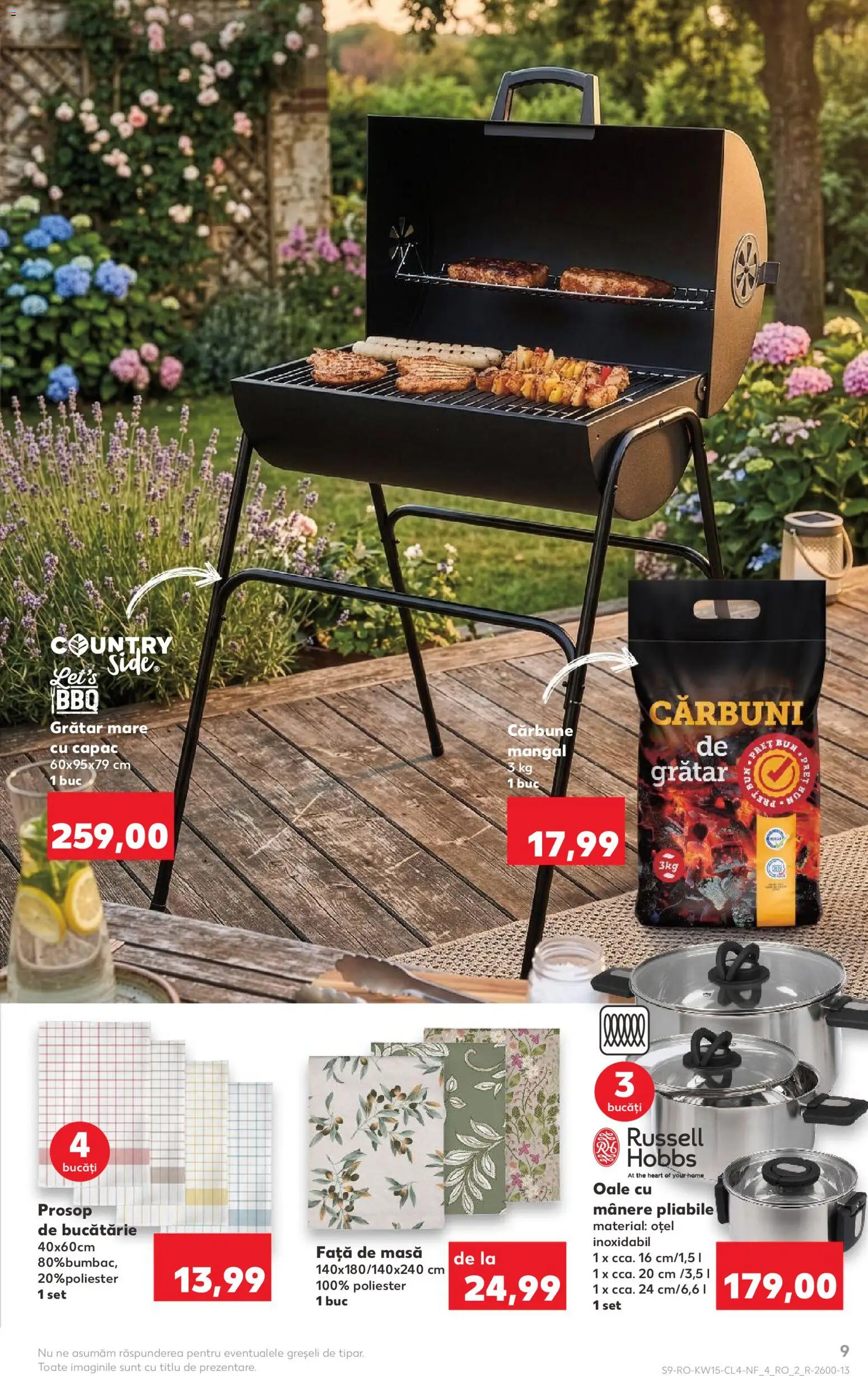 Catalog Kaufland 8 - 13 Aprilie 2026 | Pagina 9 | Produse: Grill, Grătar, Masă, Bucătărie