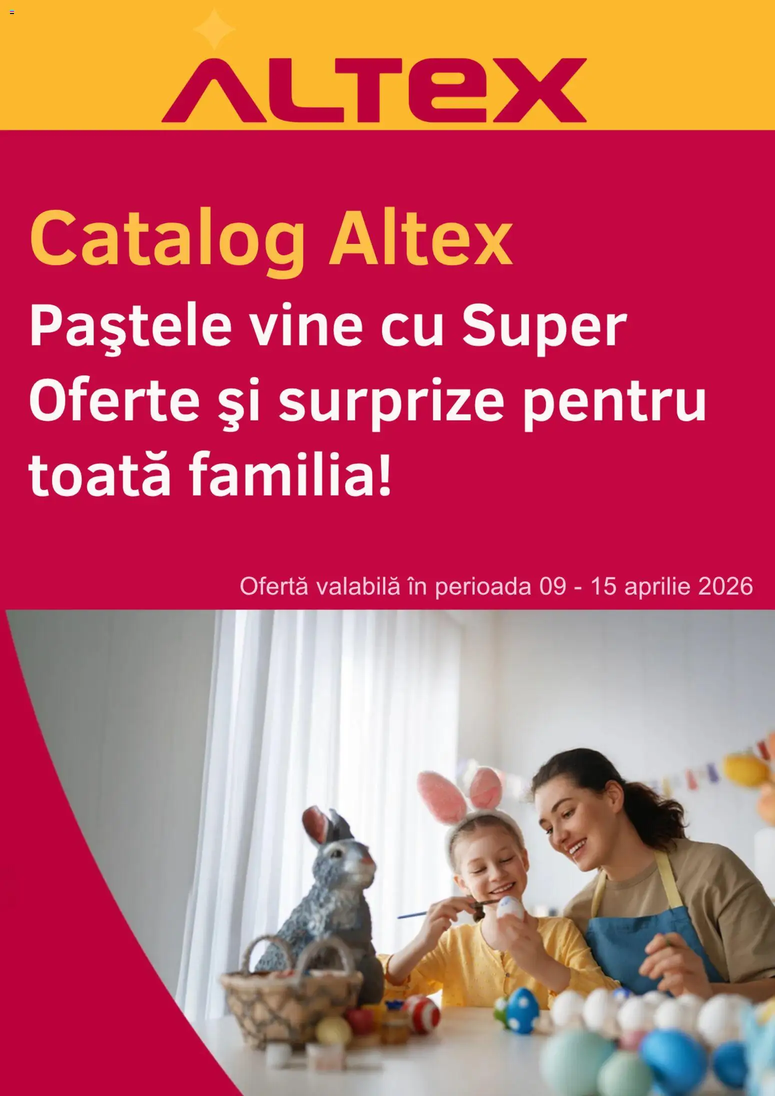Catalog Altex 9 - 14 Aprilie 2026 | Pagina 1