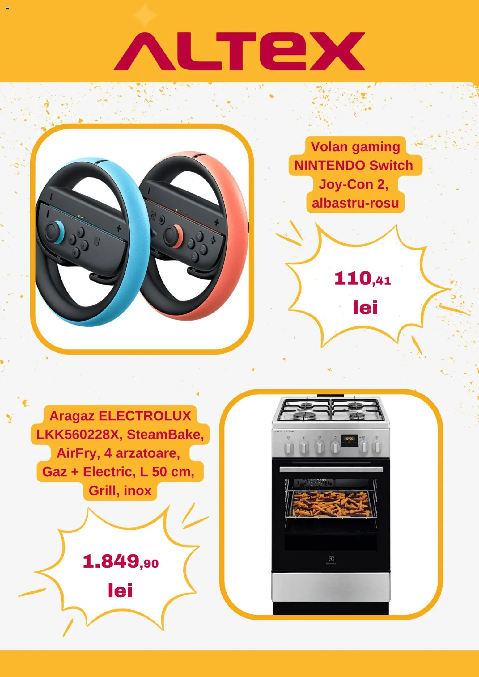 Catalog Altex 9 - 14 Aprilie 2026 | Pagina 4 | Produse: Aragaz