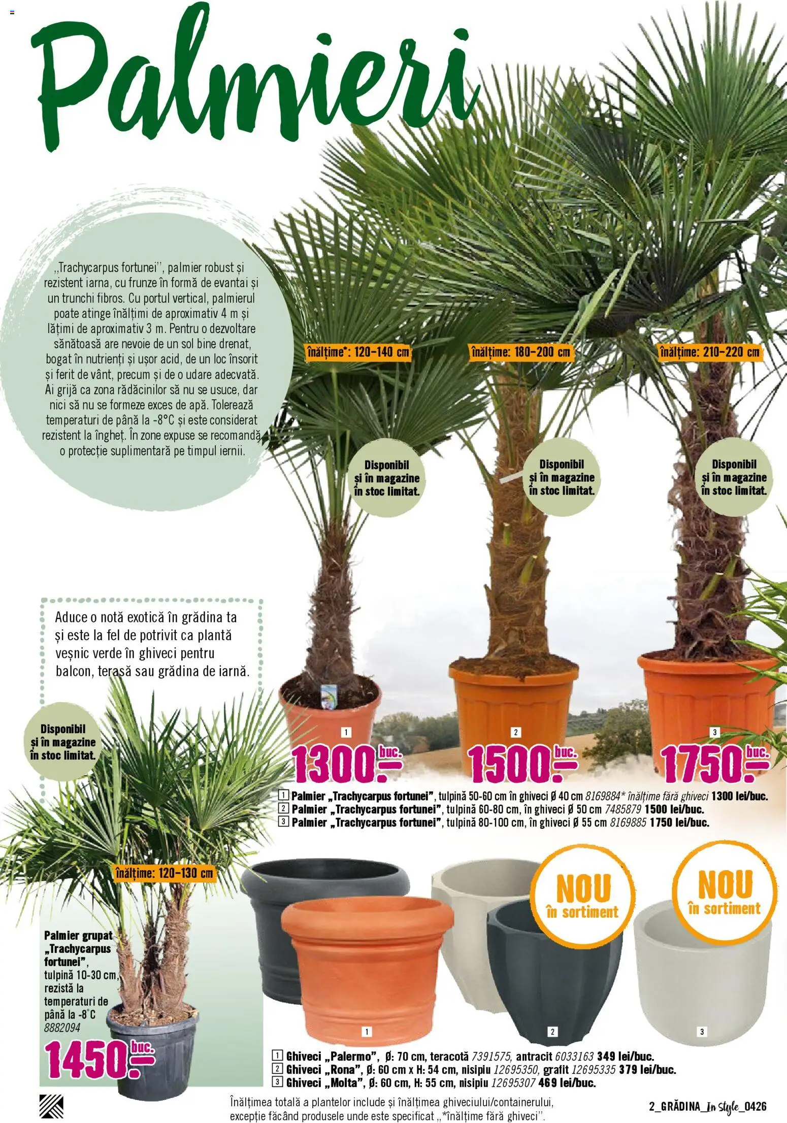 Catalog Hornbach 6 Aprilie - 30 Mai 2026 | Pagina 2 | Produse: Ghiveci
