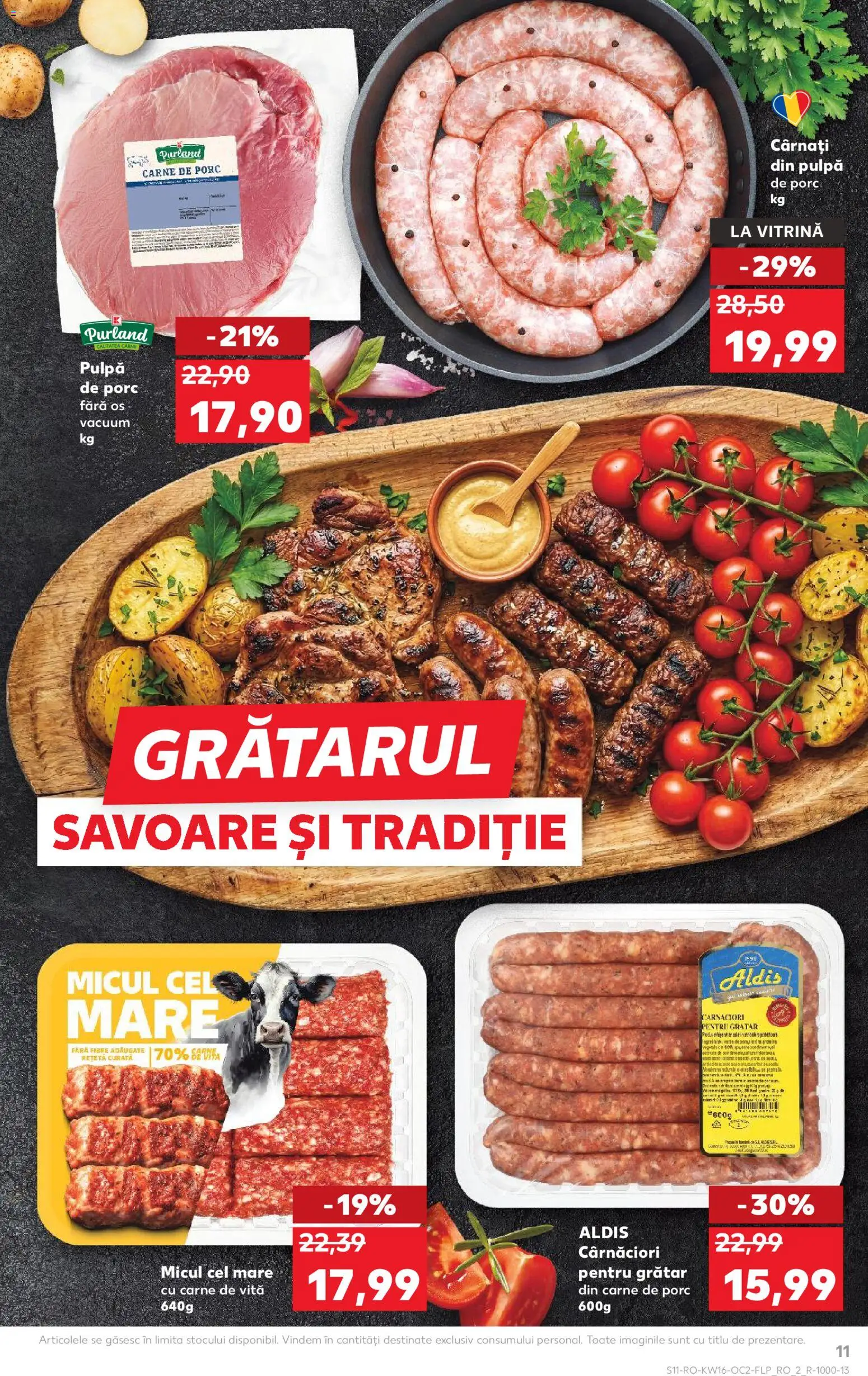 Catalog Kaufland 15 - 20 Aprilie 2026 | Pagina 11 | Produse: Grătar, Vitrină, Carne De Vită, Cârnați