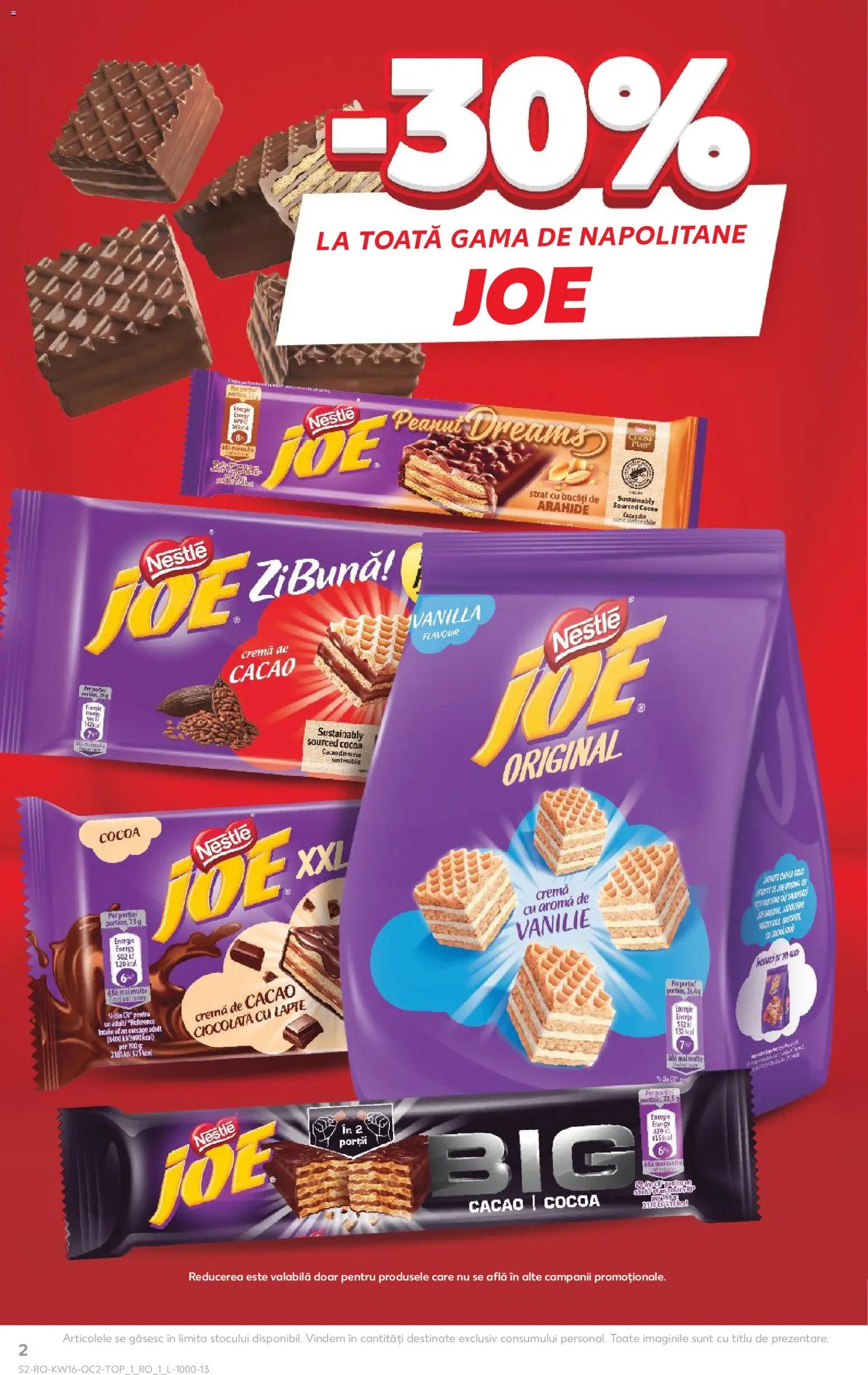 Catalog Kaufland 15 - 20 Aprilie 2026 | Pagina 2 | Produse: Napolitane, Cremă, Ciocolată, Cacao