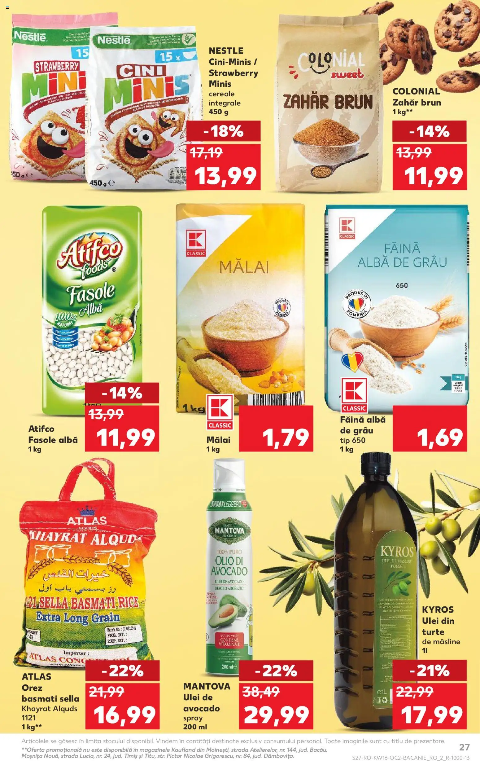 Catalog Kaufland 15 - 20 Aprilie 2026 | Pagina 27 | Produse: Măsline, Ulei, Făină, Avocado