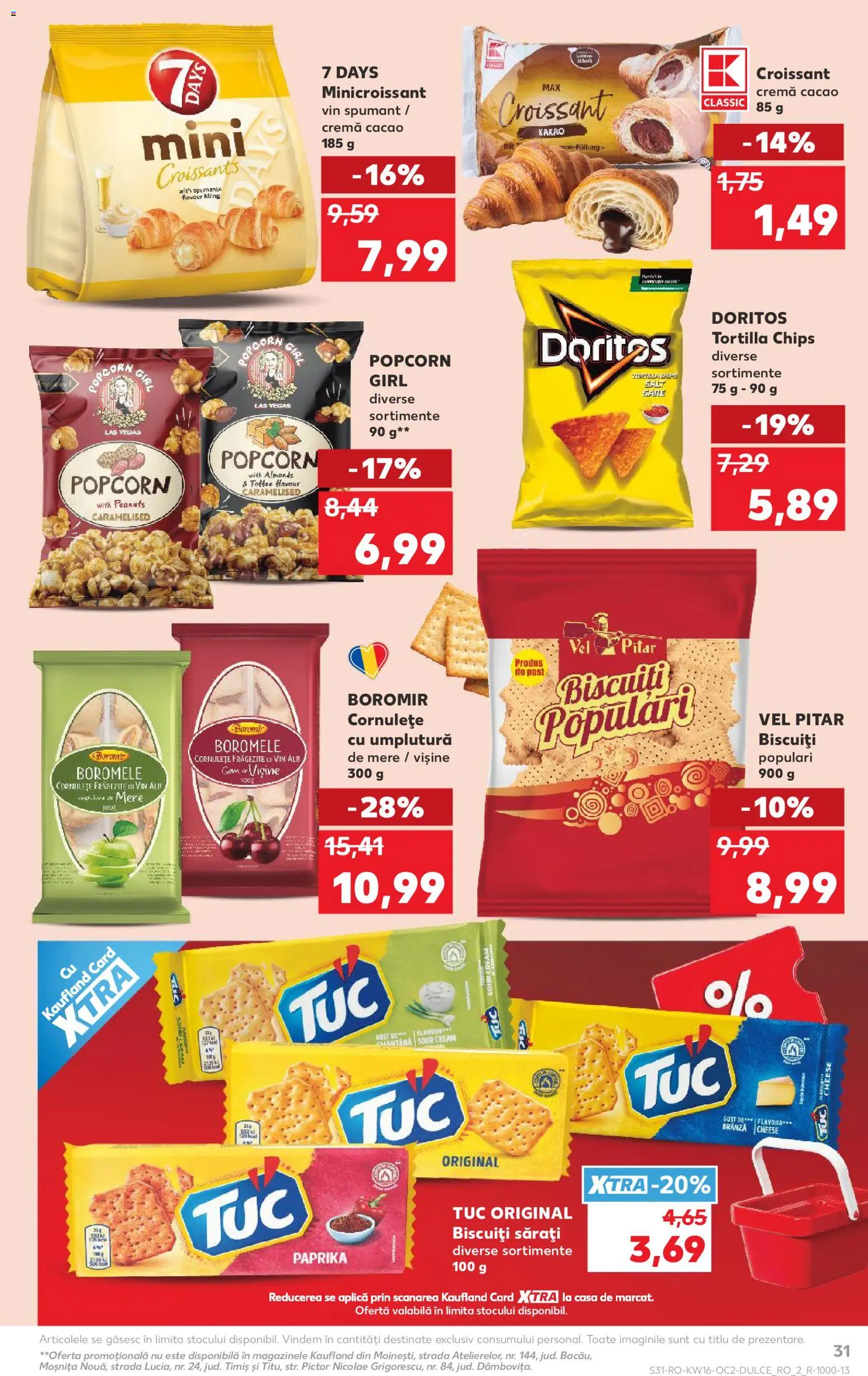 Catalog Kaufland 15 - 20 Aprilie 2026 | Pagina 31 | Produse: Brânză, Cremă, Cacao, Sare