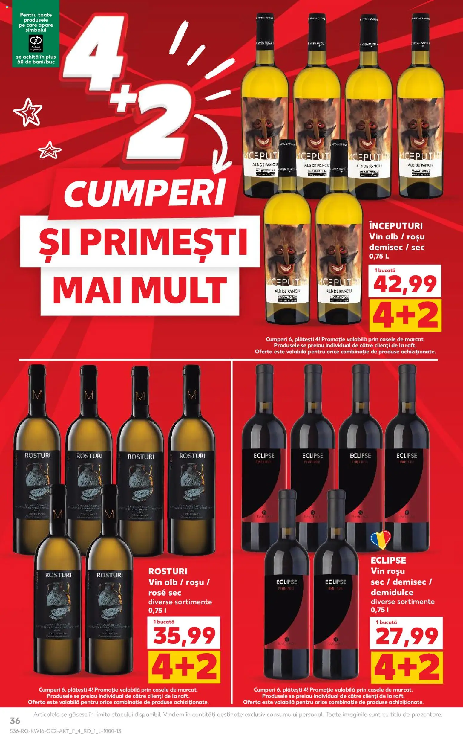 Catalog Kaufland 15 - 20 Aprilie 2026 | Pagina 36 | Produse: Vin