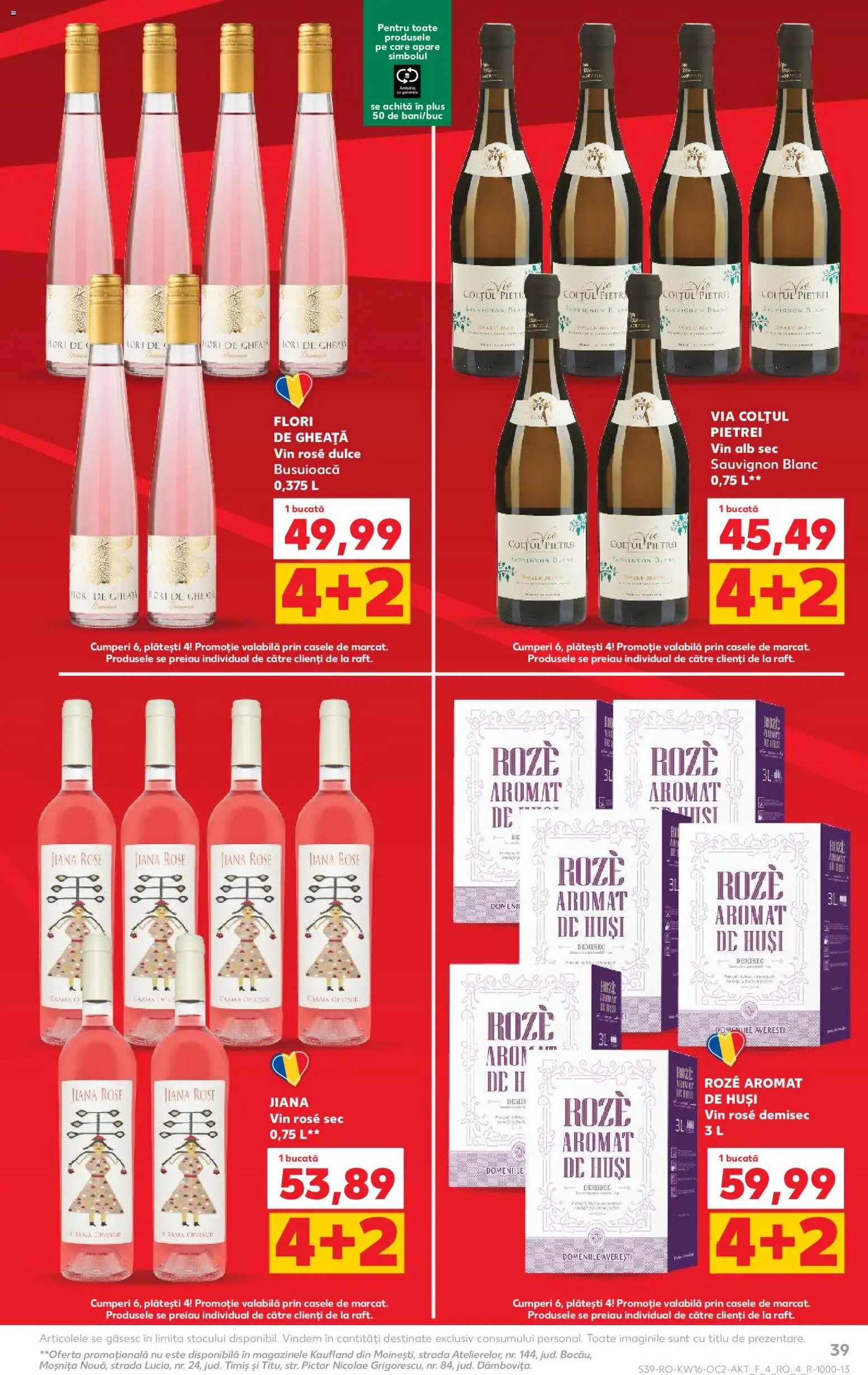 Catalog Kaufland 15 - 20 Aprilie 2026 | Pagina 39 | Produse: Vin