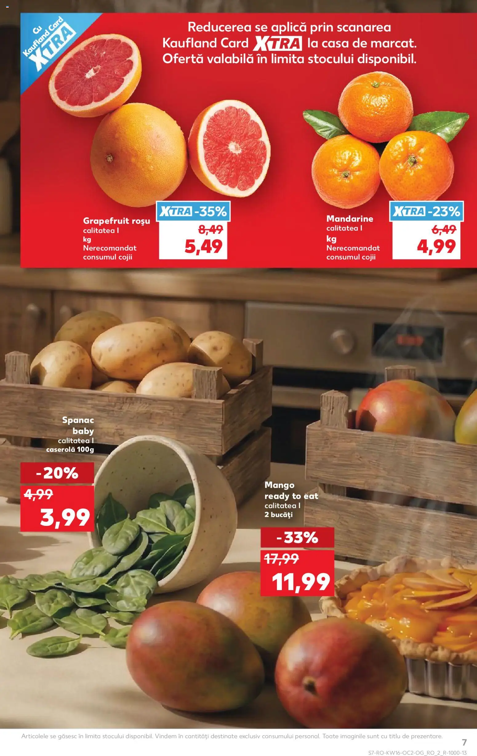 Catalog Kaufland 15 - 20 Aprilie 2026 | Pagina 7 | Produse: Mandarine, Mango