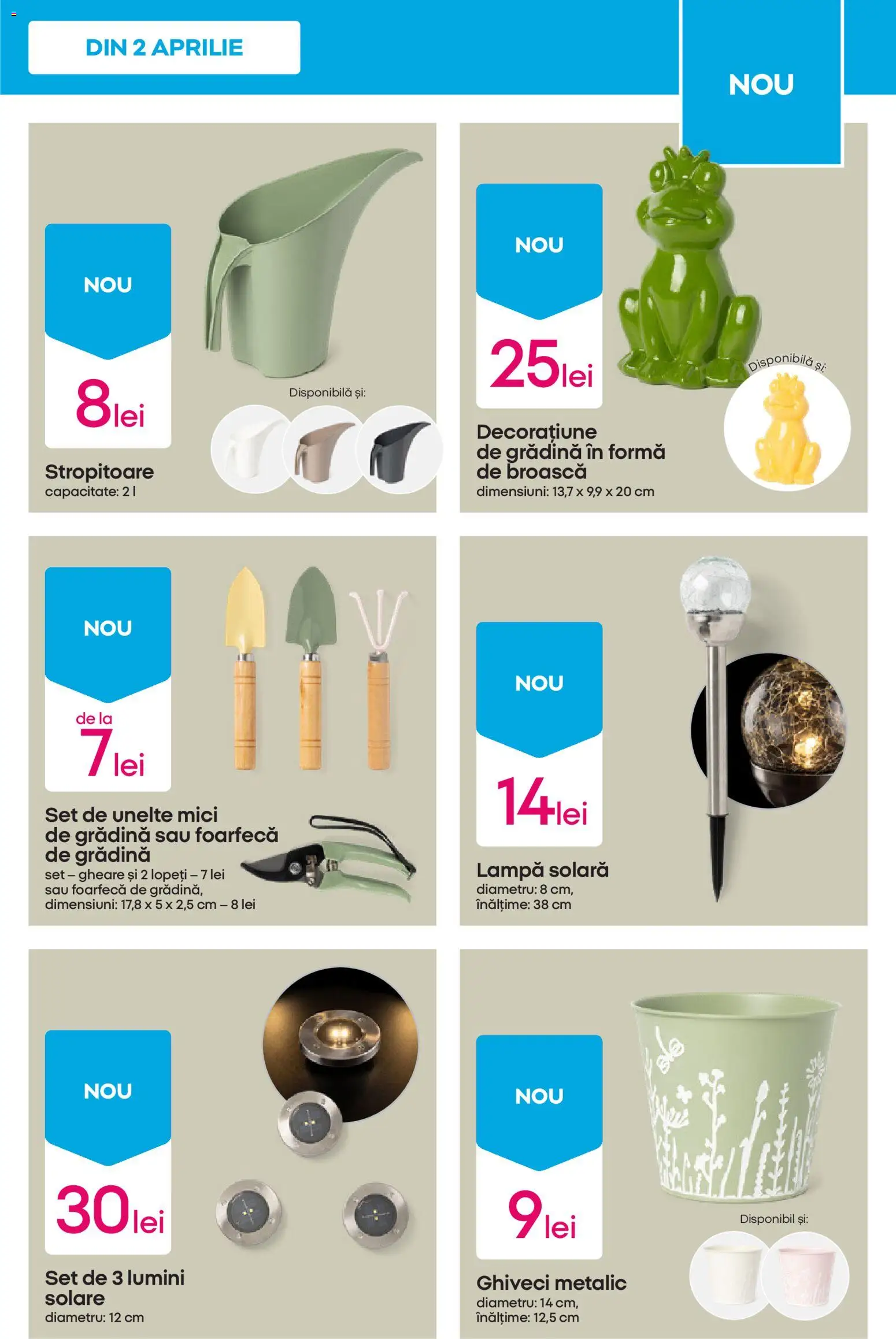 Catalog Pepco 9 - 14 Aprilie 2026 | Pagina 9 | Produse: Ghiveci, Lampă, Mici