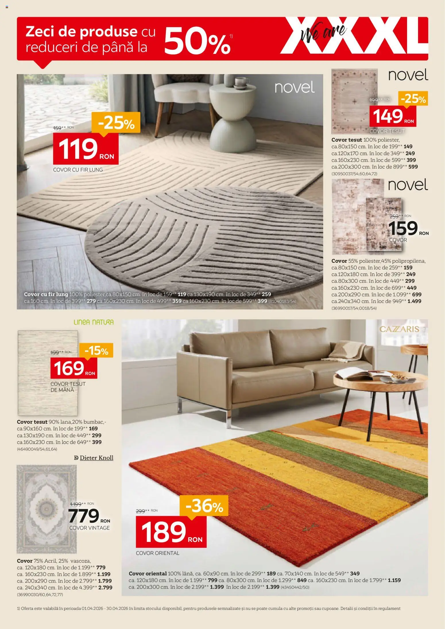 Catalog XXXLutz 6 Aprilie - 2 Mai 2026 | Pagina 12 | Produse: Covor