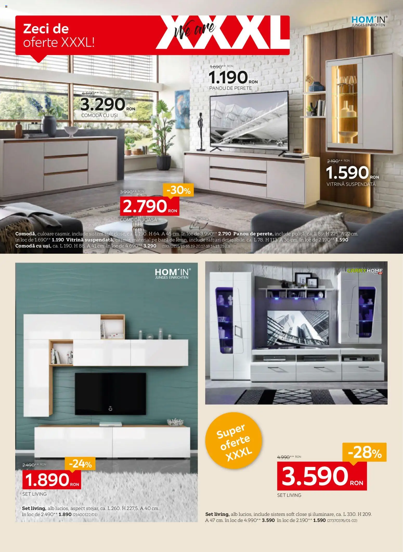 Catalog XXXLutz 6 Aprilie - 2 Mai 2026 | Pagina 6 | Produse: Comodă, Vitrină