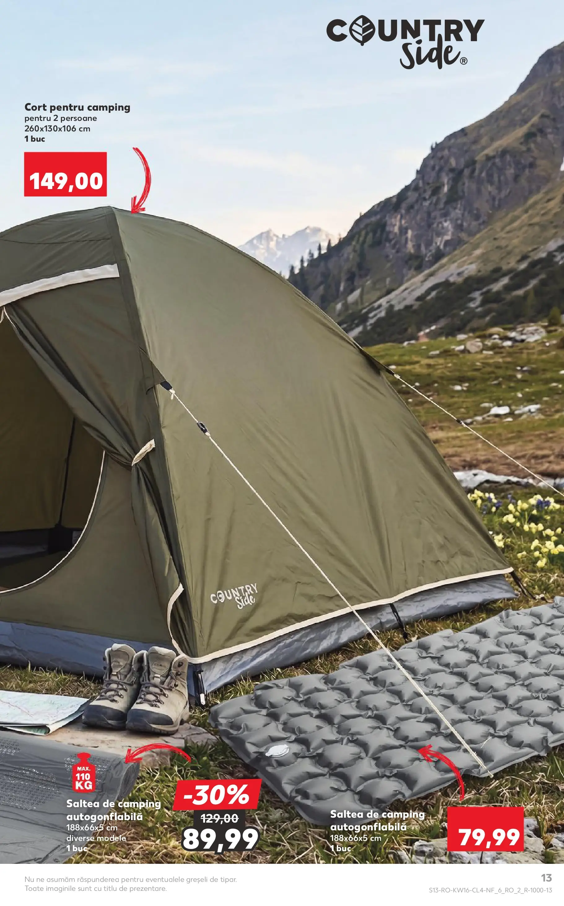 Catalog Kaufland 15 - 20 Aprilie 2026 | Pagina 13 | Produse: Cort, Saltea