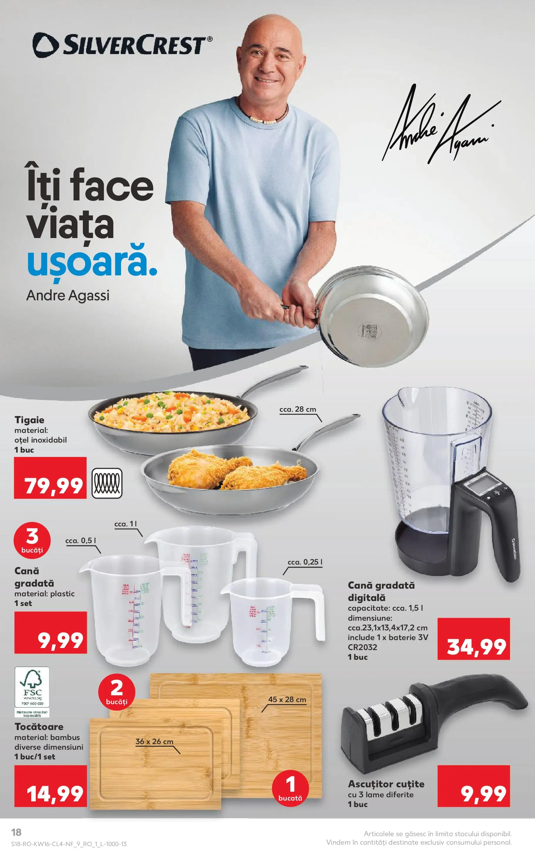 Catalog Kaufland 15 - 20 Aprilie 2026 | Pagina 18 | Produse: Tigaie, Baterie, Su sebili