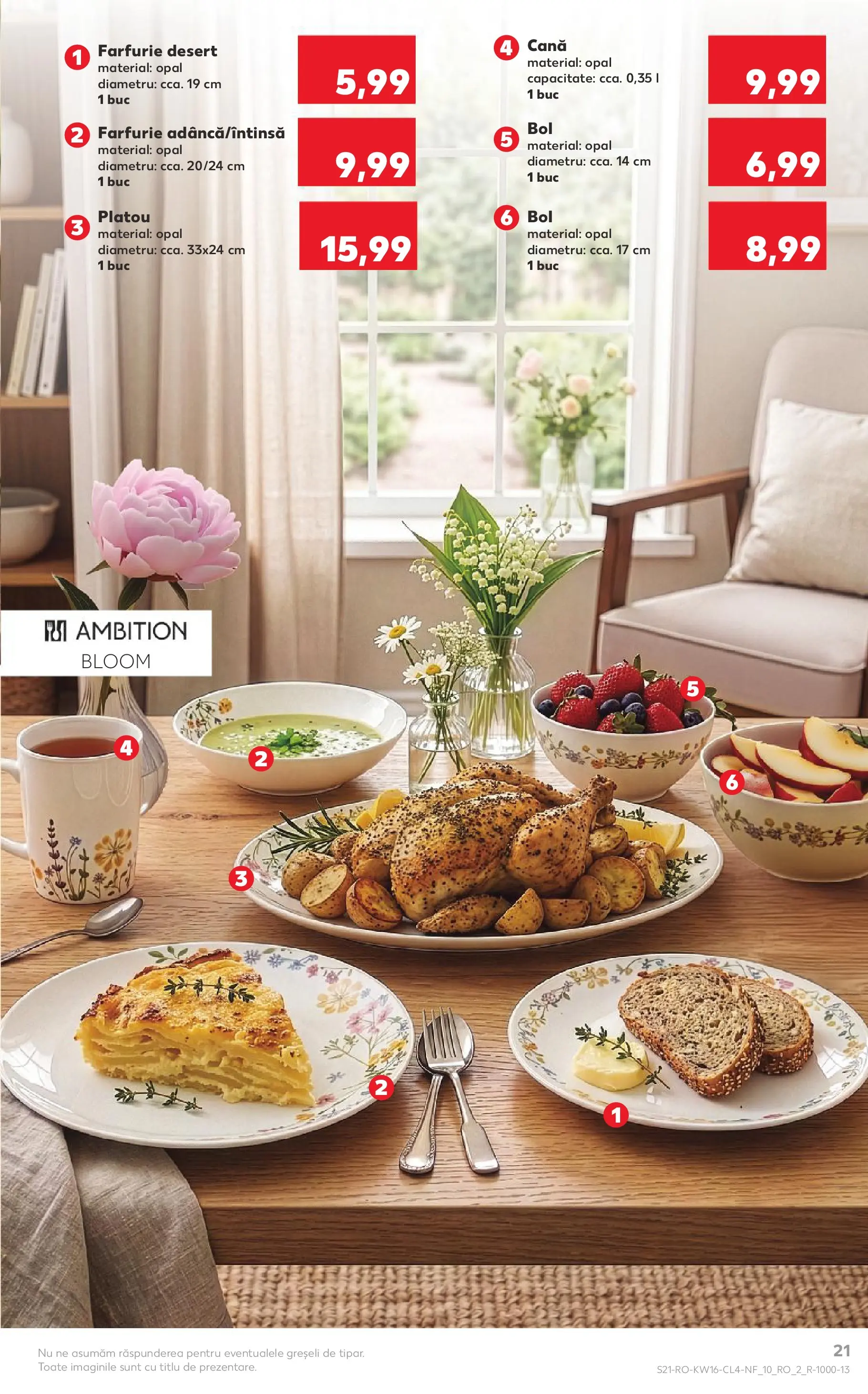 Catalog Kaufland 15 - 20 Aprilie 2026 | Pagina 21 | Produse: Bol, Farfurie