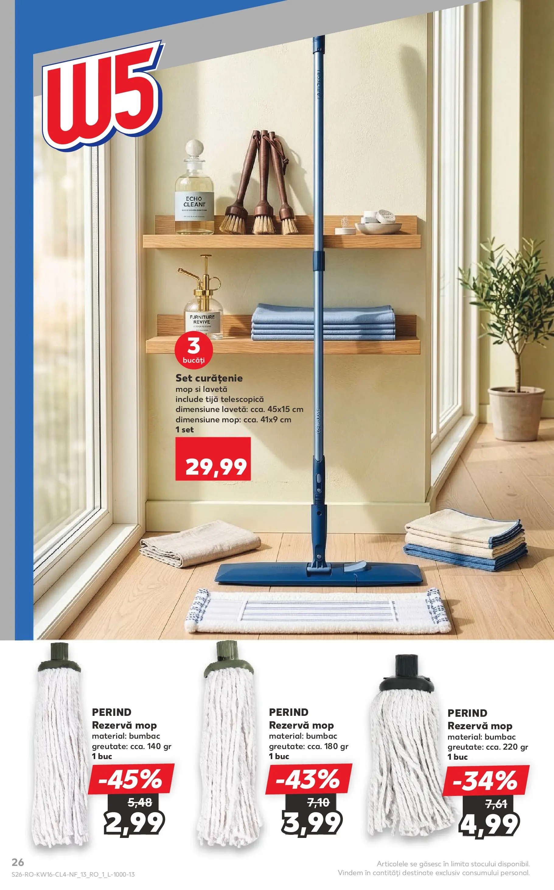 Catalog Kaufland 15 - 20 Aprilie 2026 | Pagina 26 | Produse: Mop