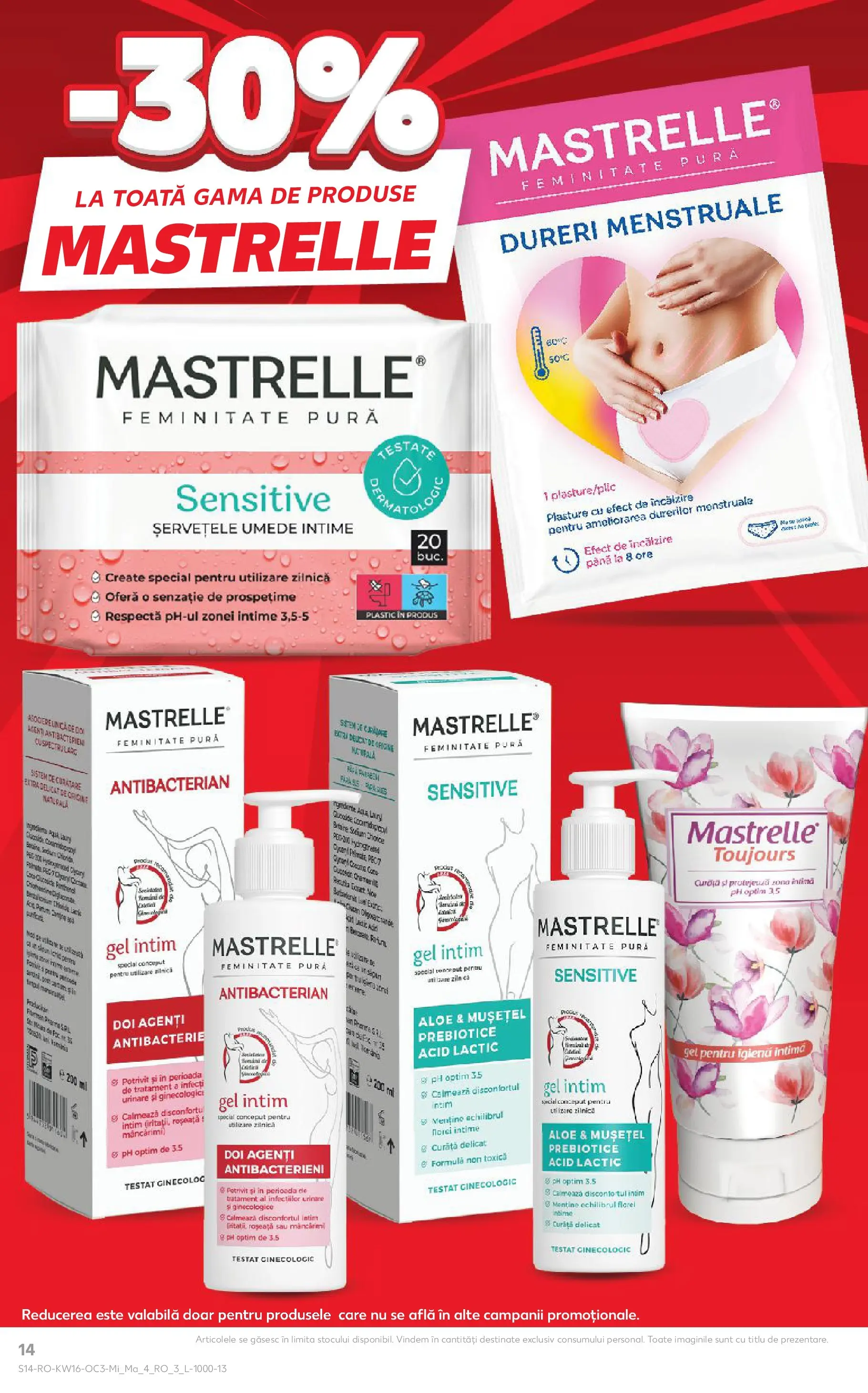 Catalog Kaufland 15 - 20 Aprilie 2026 | Pagina 14 | Produse: Gel intim, Șervețele umede
