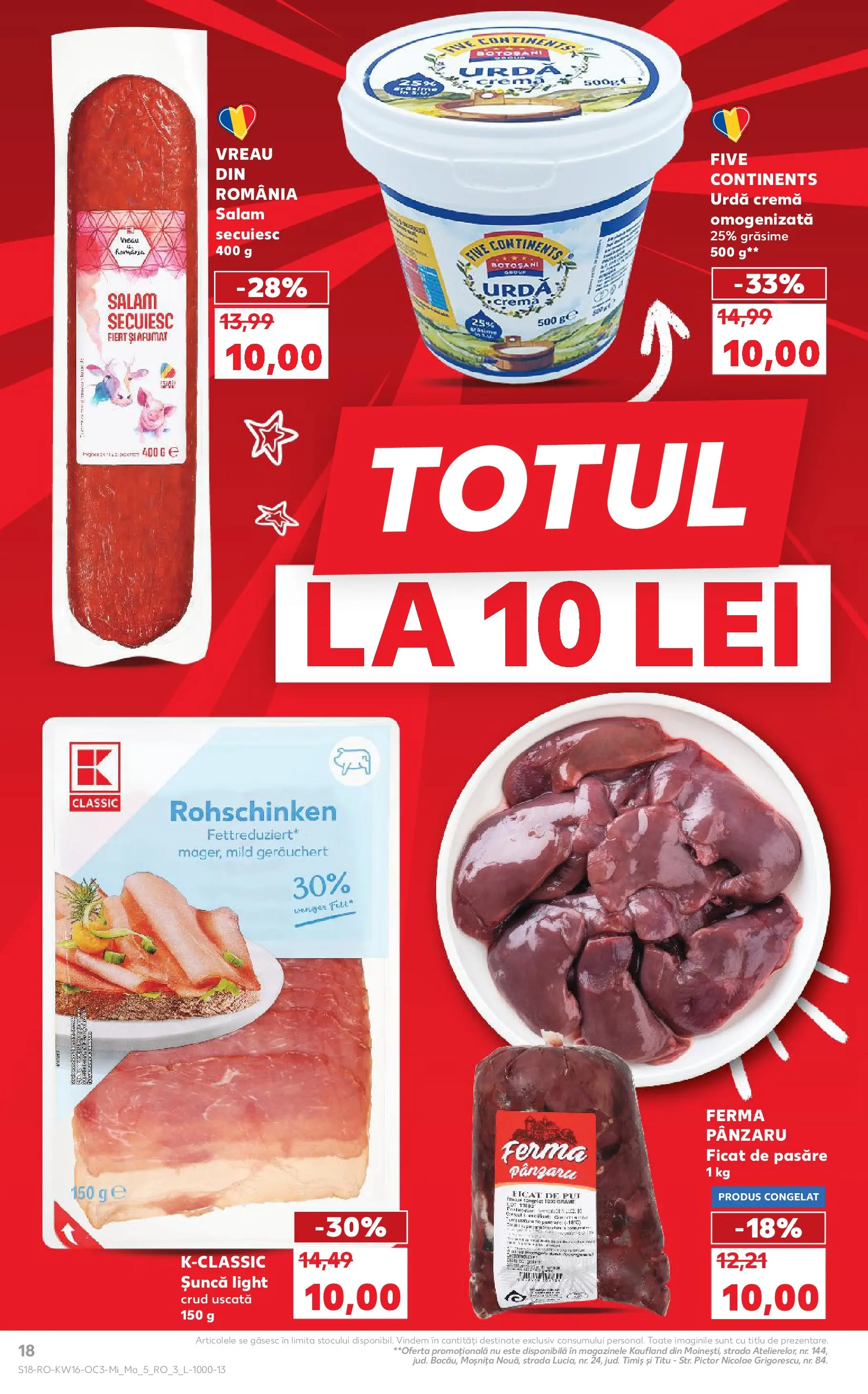 Catalog Kaufland 15 - 20 Aprilie 2026 | Pagina 18 | Produse: Hacıyatmaz Kedi Oyuncağı, Cremă, Salam, Șuncă