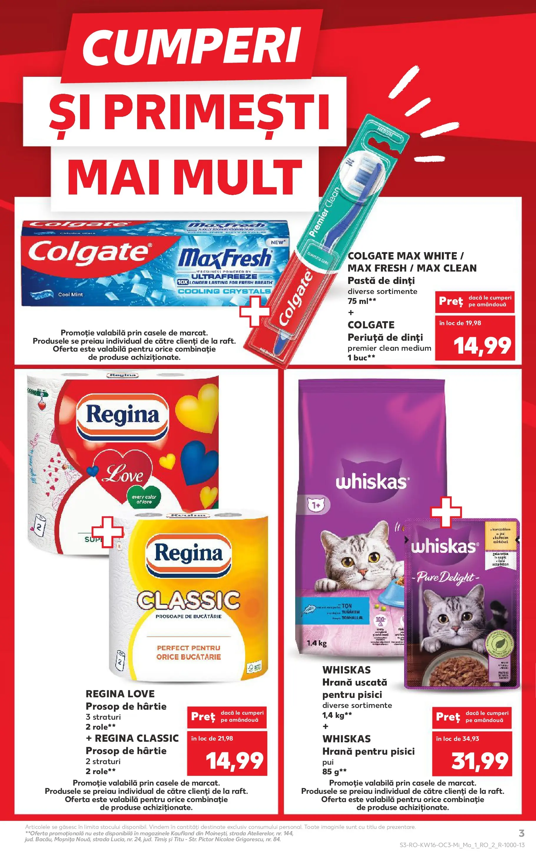 Catalog Kaufland 15 - 20 Aprilie 2026 | Pagina 3 | Produse: Pomelo, Prosoape de bucătărie, Hacıyatmaz Kedi Oyuncağı, Periuță de dinți