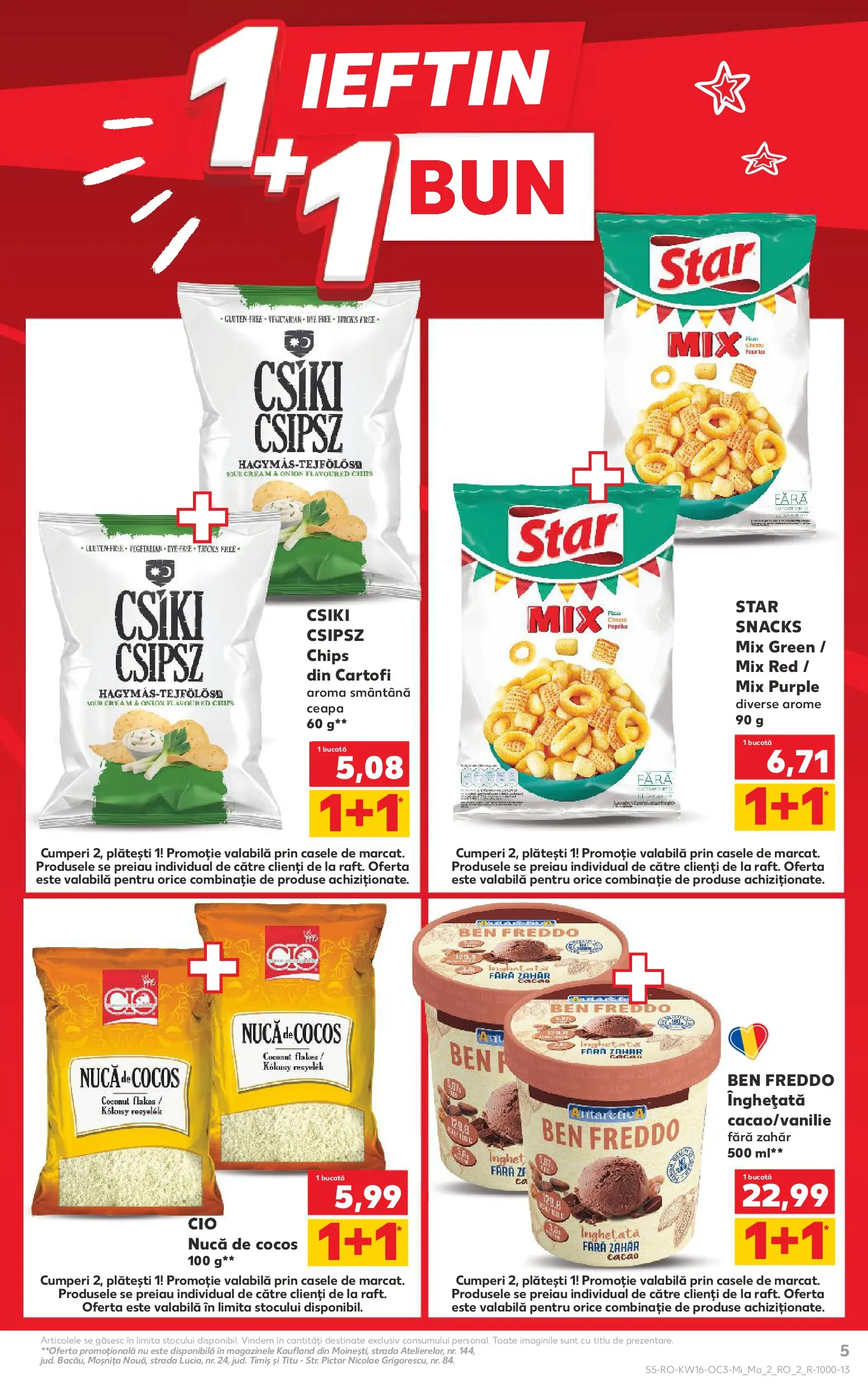 Catalog Kaufland 15 - 20 Aprilie 2026 | Pagina 5 | Produse: Cacao, Cartofi, Ceapă, Zahăr