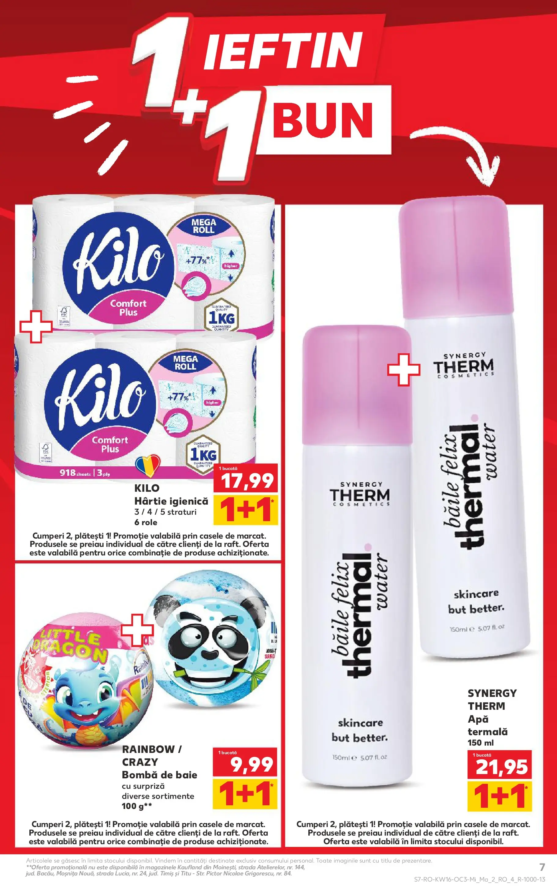 Catalog Kaufland 15 - 20 Aprilie 2026 | Pagina 7 | Produse: Role, Apă