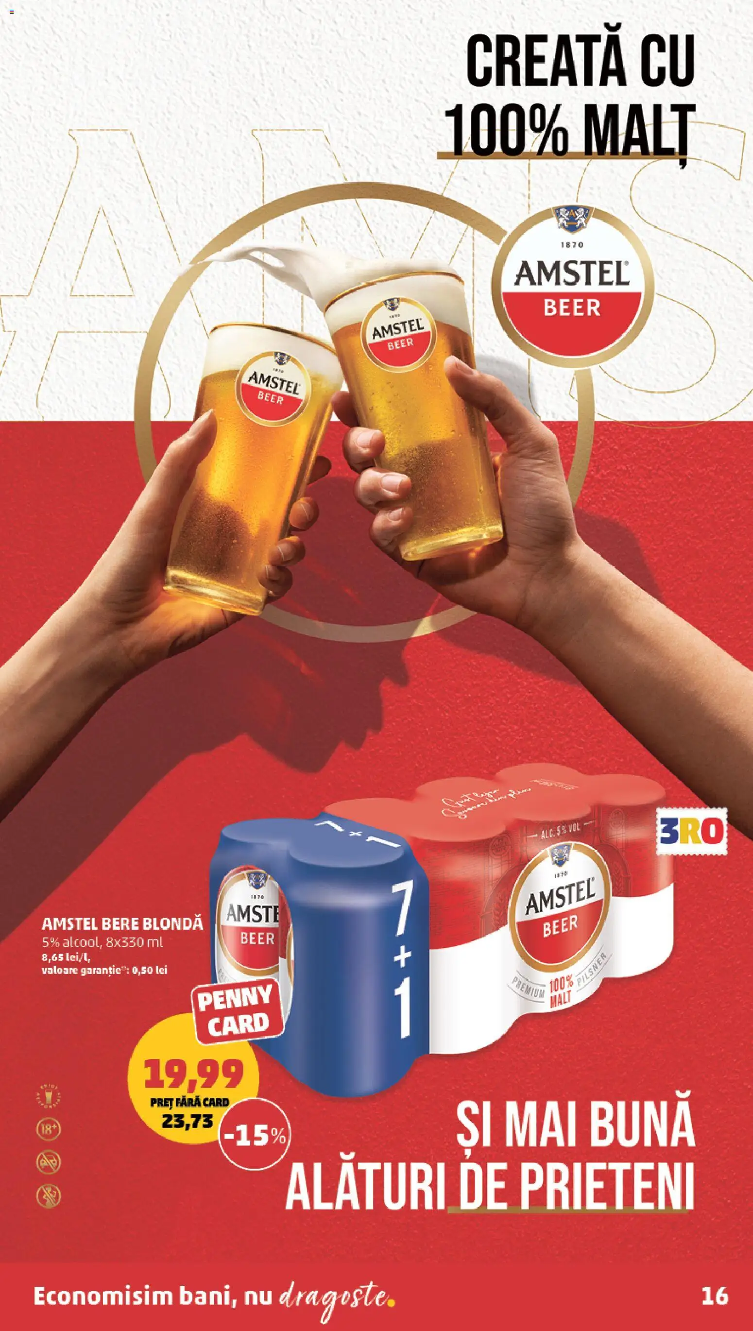 Catalog PENNY Market 15 - 20 Aprilie 2026 | Pagina 16 | Produse: Bere
