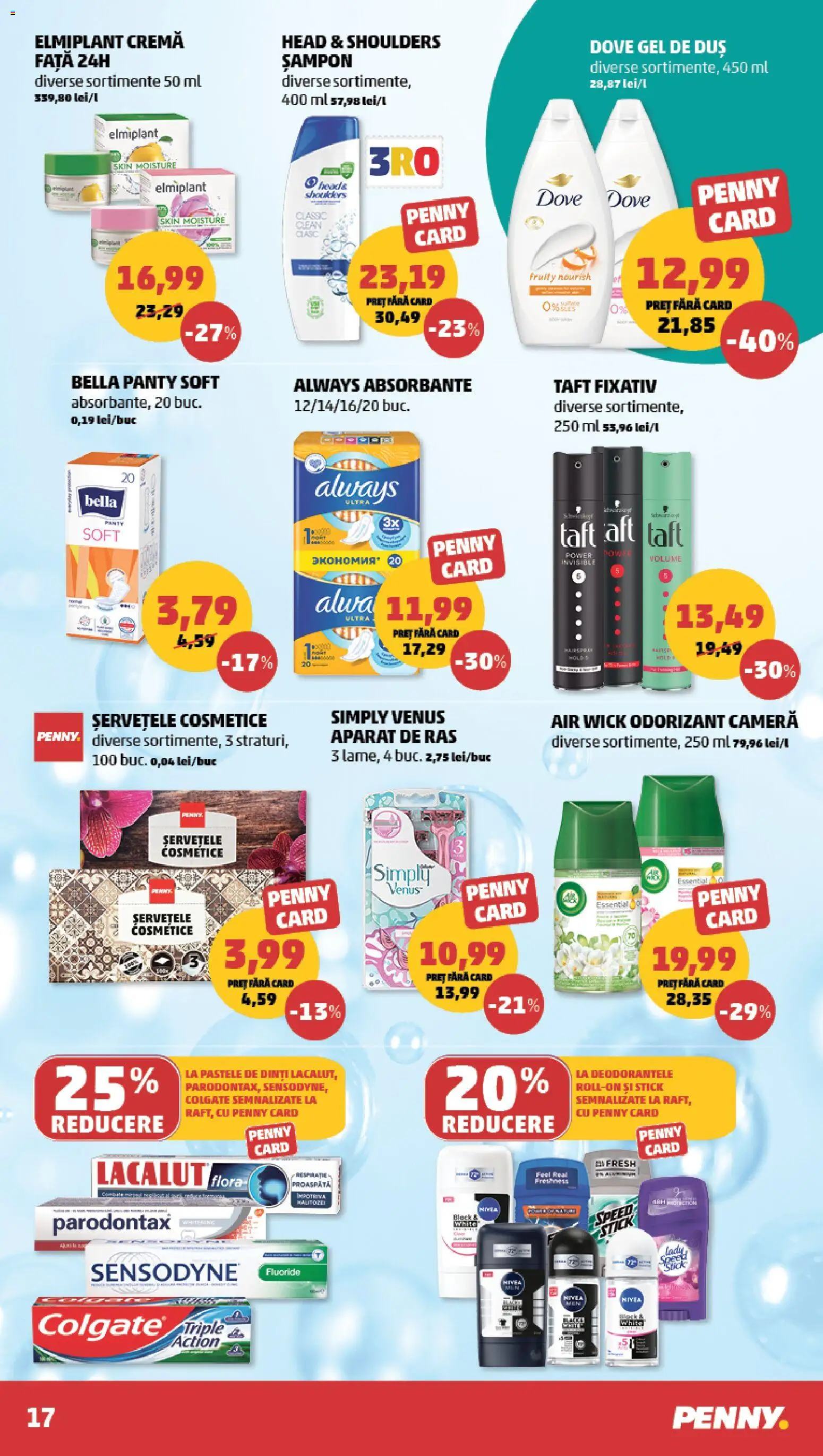 Catalog PENNY Market 15 - 20 Aprilie 2026 | Pagina 17 | Produse: Pomelo, Gel de duș, Deodorant, Absorbante