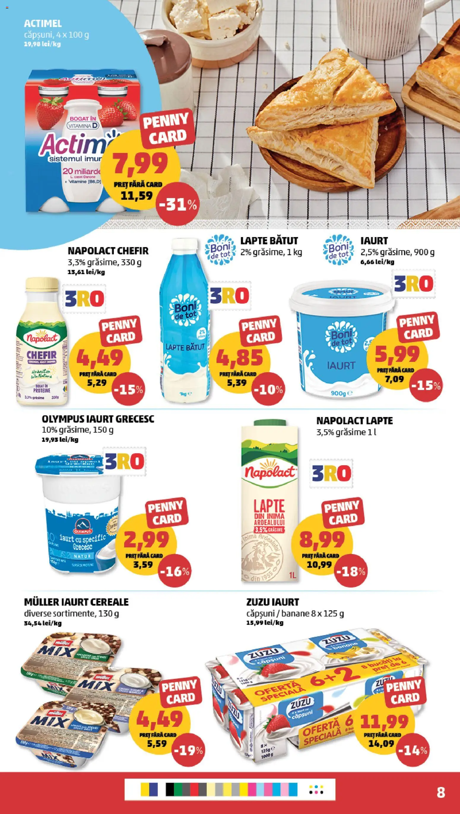 Catalog PENNY Market 15 - 20 Aprilie 2026 | Pagina 8 | Produse: Lapte, Iaurt, Căpșuni, Cereale