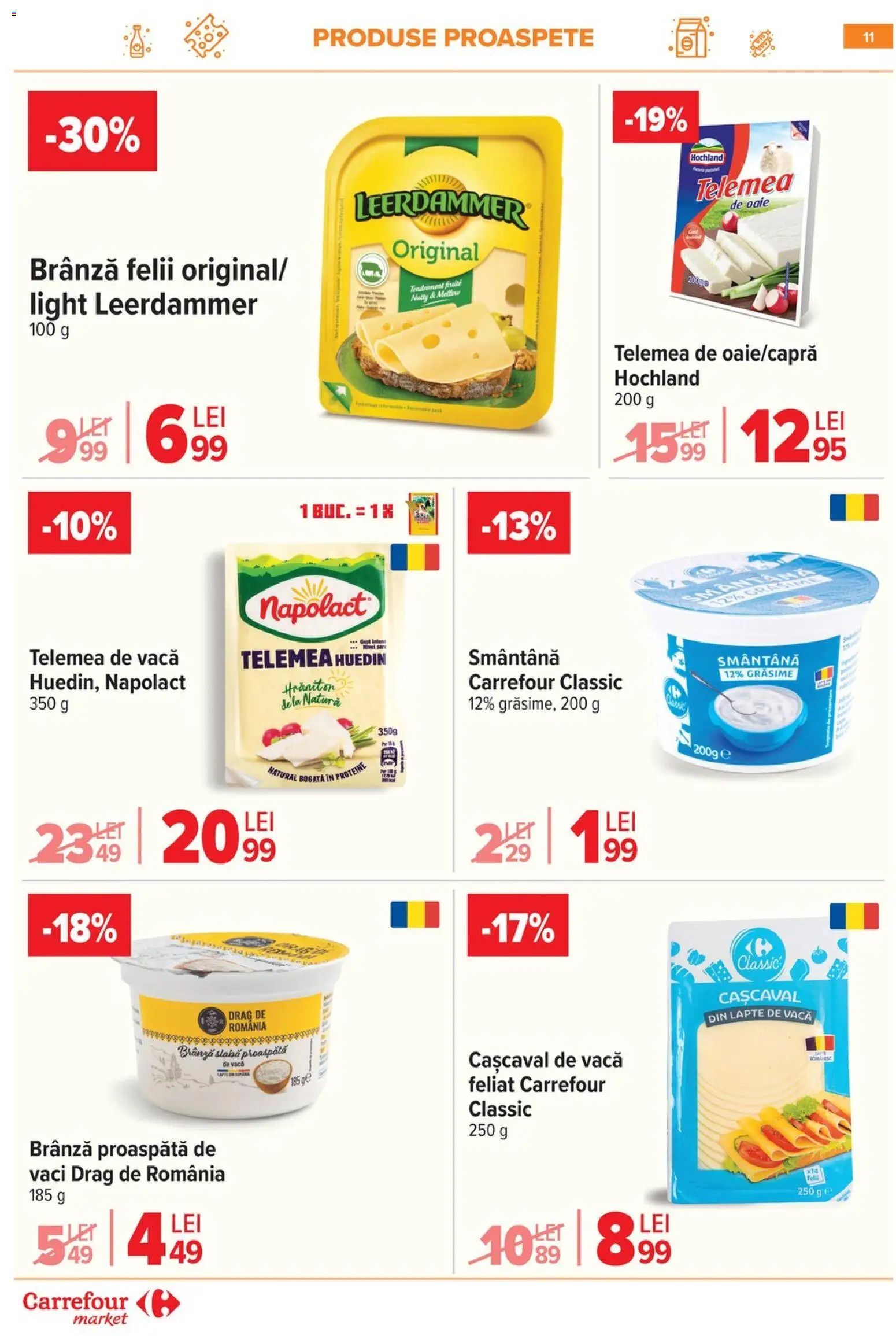 Catalog Carrefour 15 - 27 Aprilie 2026 | Pagina 13 | Produse: Masaüstü kılıfı, Lapte, Brânză, Smântână