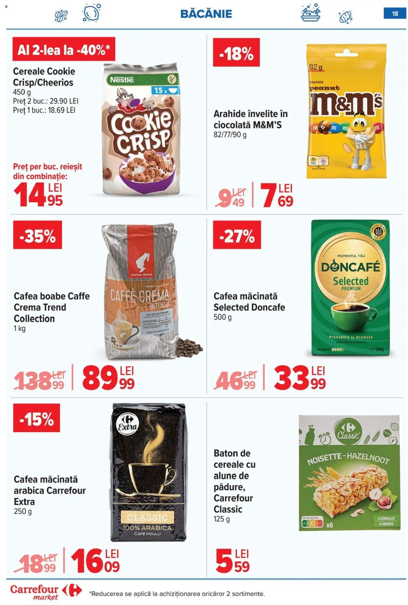 Catalog Carrefour 15 - 27 Aprilie 2026 | Pagina 20 | Produse: Alune, Cremă, Ciocolată, Cereale