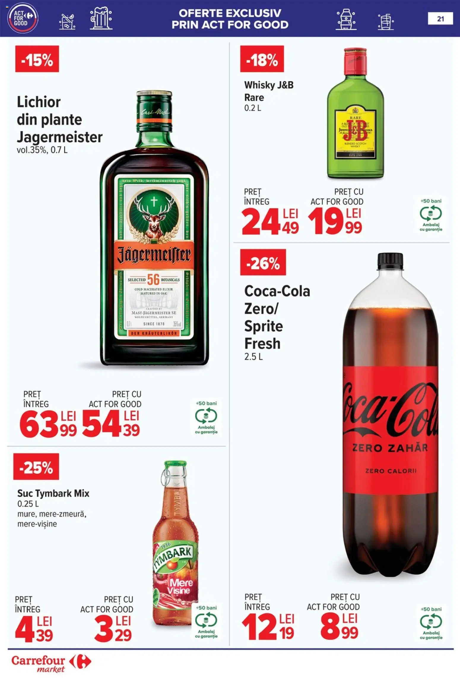 Catalog Carrefour 15 - 27 Aprilie 2026 | Pagina 23 | Produse: Elixir, Lichior, Suc, Mere