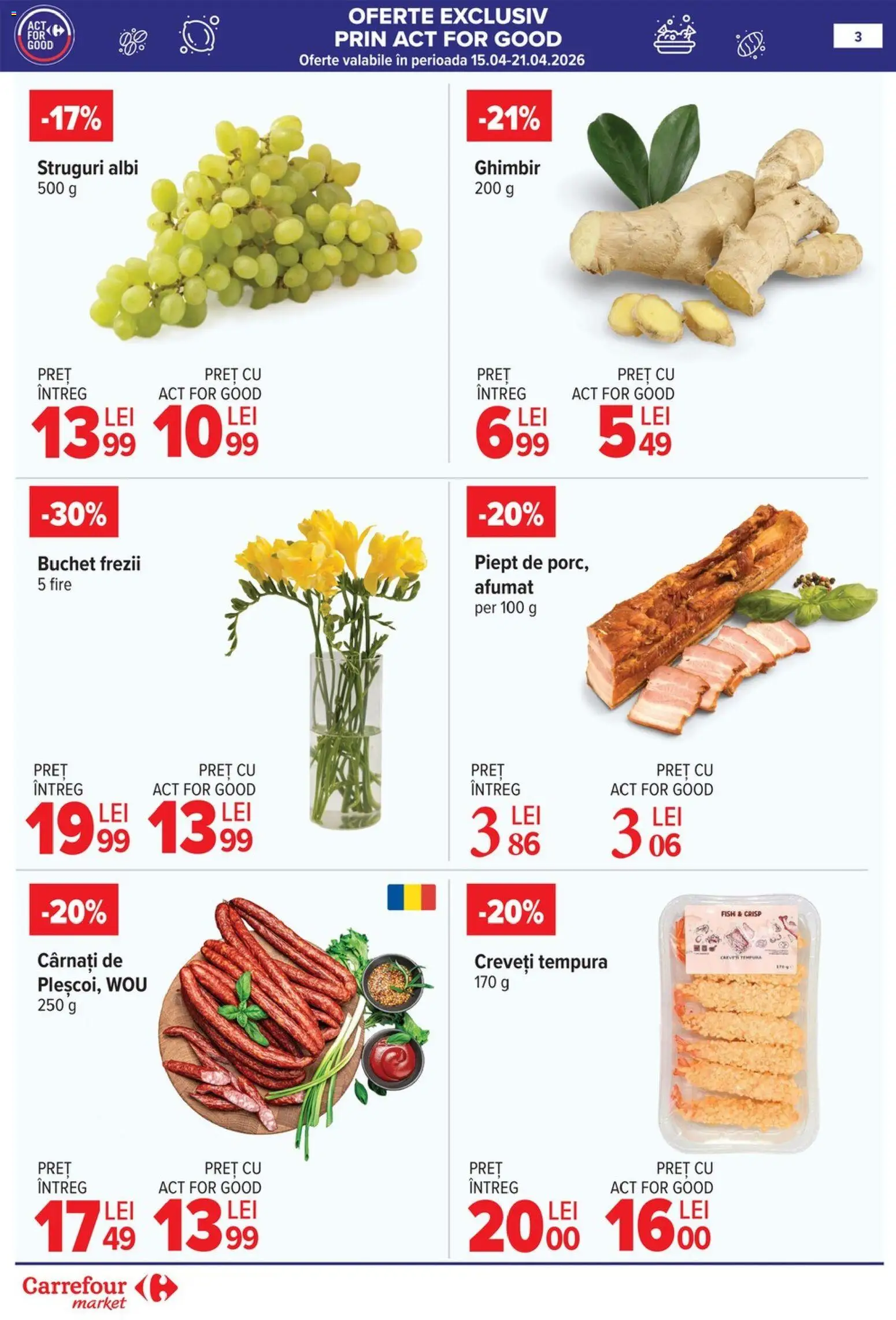 Catalog Carrefour 15 - 27 Aprilie 2026 | Pagina 5 | Produse: Struguri, Cârnați