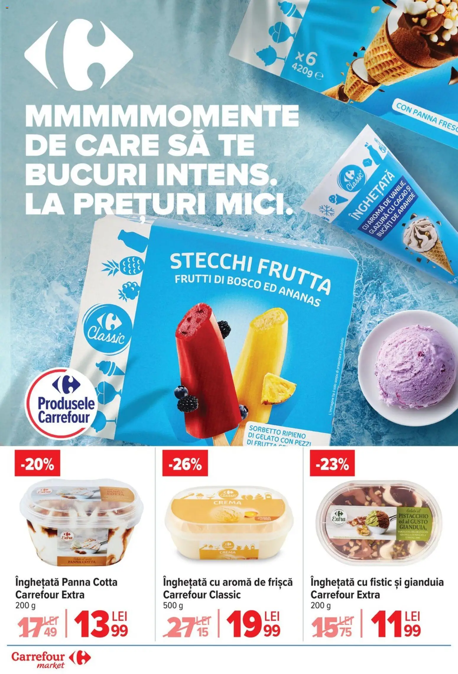 Catalog Carrefour 15 - 27 Aprilie 2026 | Pagina 8 | Produse: Cremă, Fistic, Frișcă, Ananas