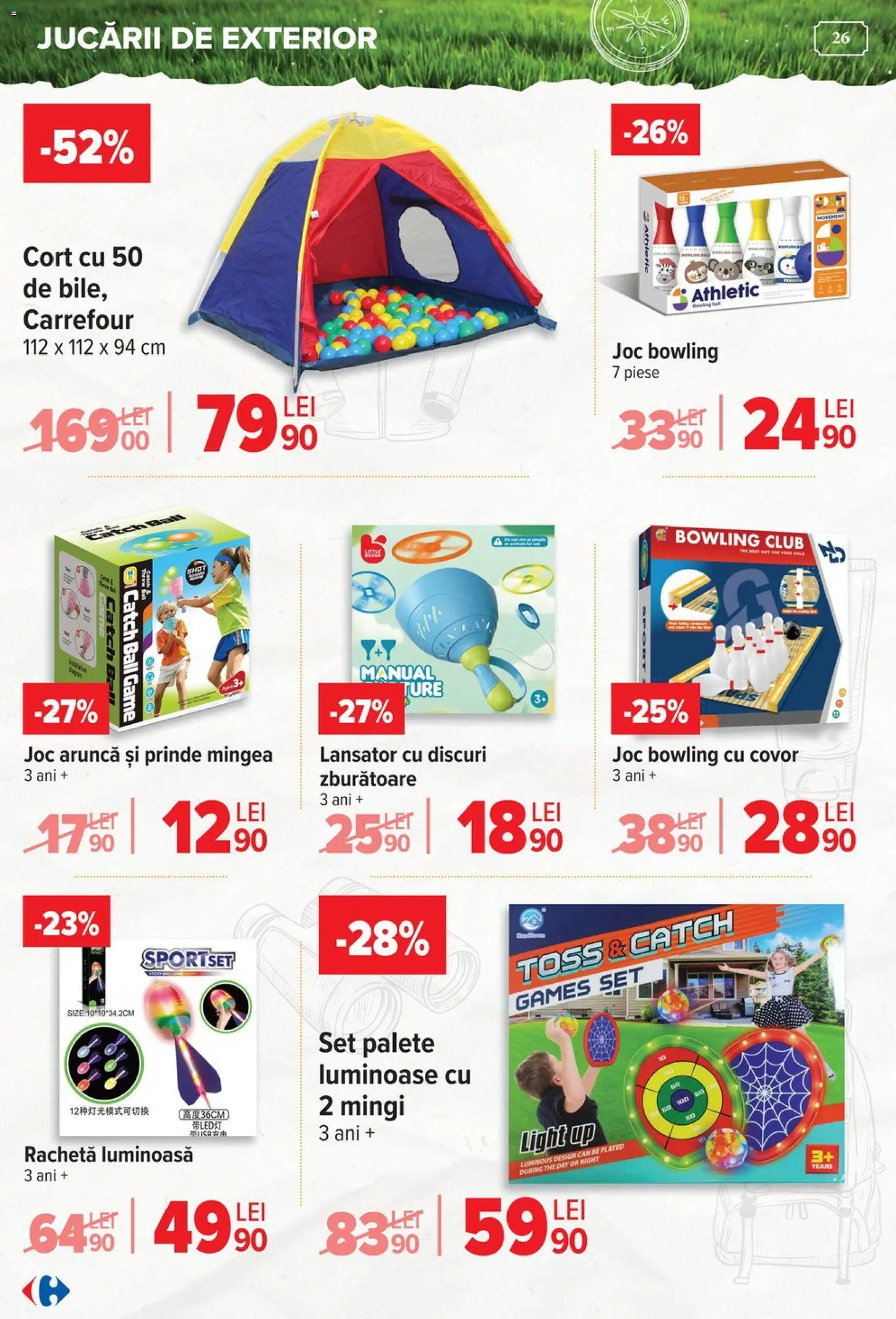 Catalog Carrefour 15 Aprilie - 4 Mai 2026 | Pagina 26 | Produse: Joc, Cort, Covor