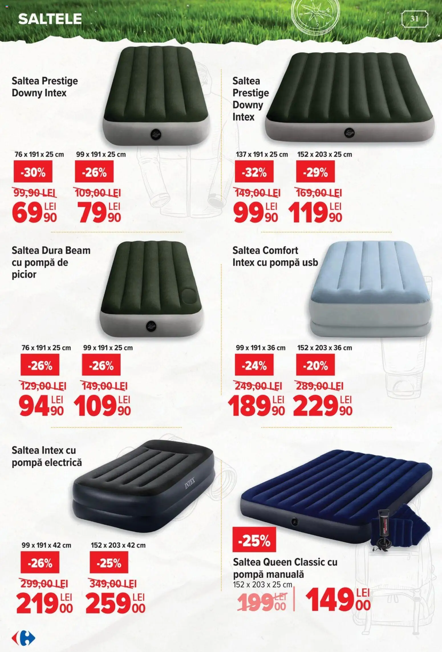 Catalog Carrefour 15 Aprilie - 4 Mai 2026 | Pagina 31 | Produse: Usb, Saltea