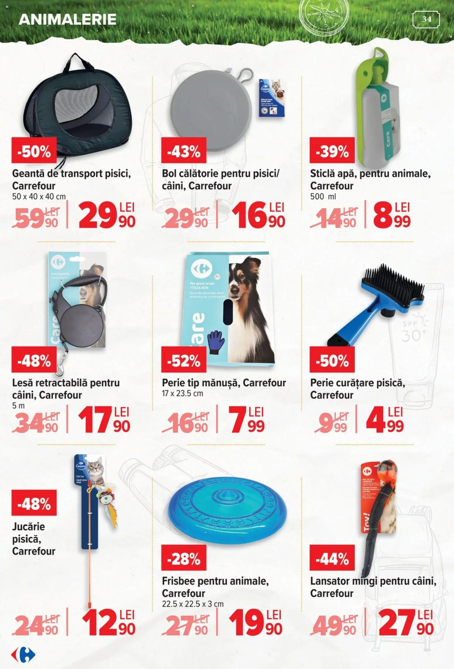 Catalog Carrefour 15 Aprilie - 4 Mai 2026 | Pagina 34 | Produse: Geantă, Bol, Perie