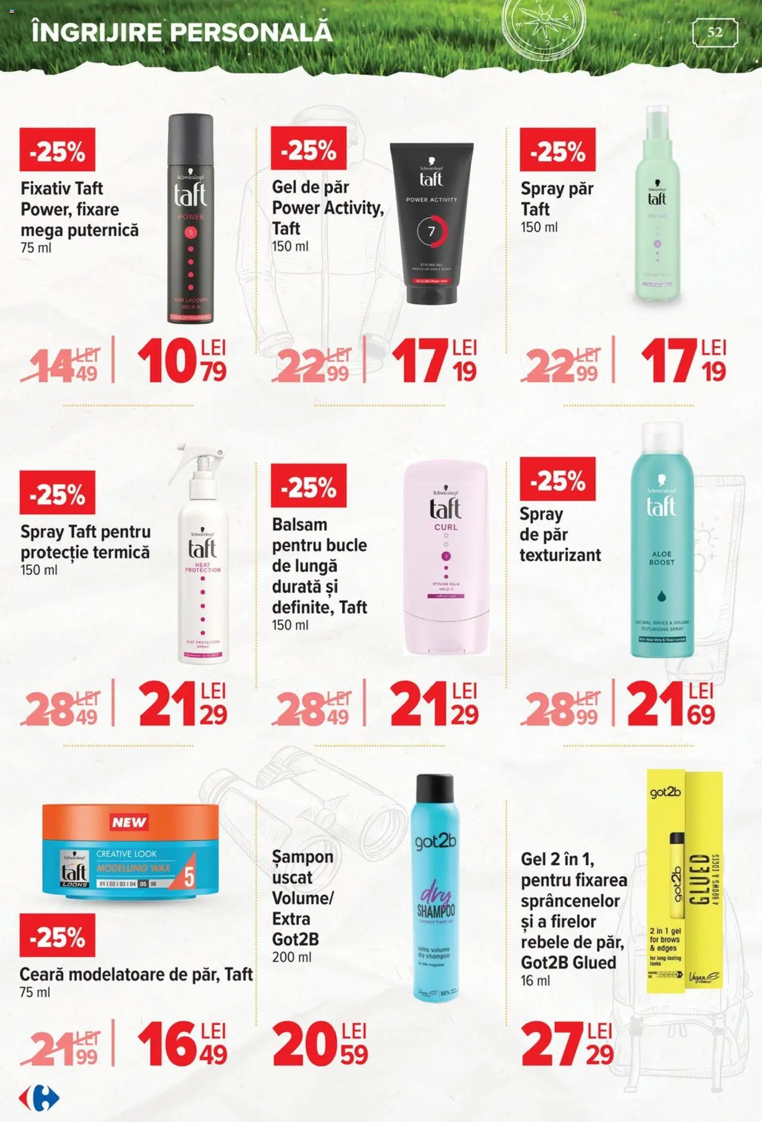 Catalog Carrefour 15 Aprilie - 4 Mai 2026 | Pagina 52 | Produse: Șampon, Balsam