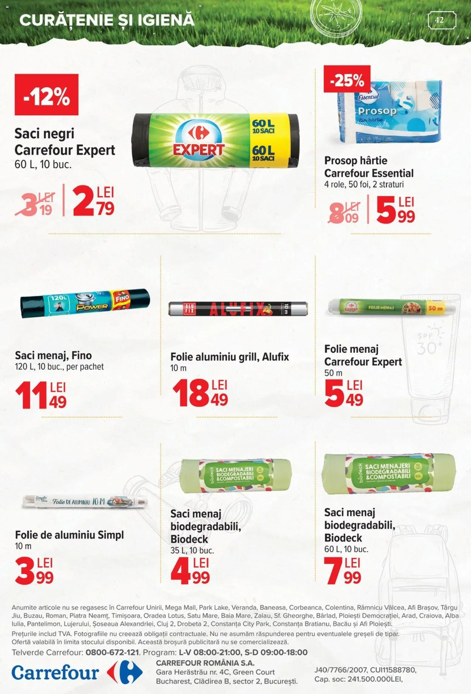 Catalog Carrefour 15 Aprilie - 4 Mai 2026 | Pagina 42 | Produse: Saci menajeri