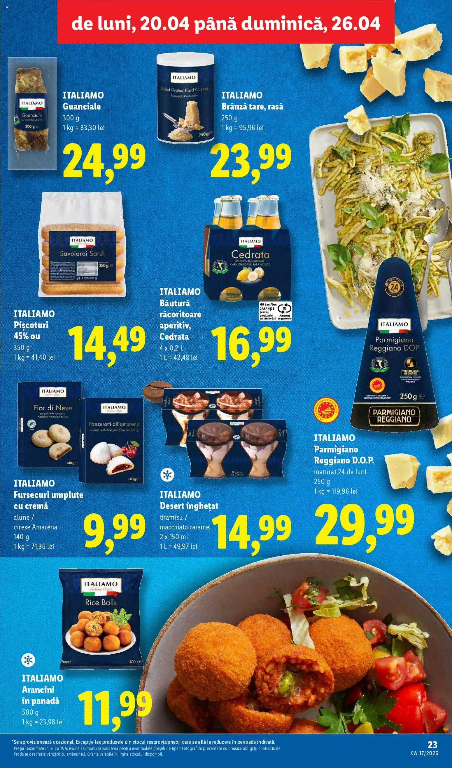 Catalog LIDL 20 - 25 Aprilie 2026 | Pagina 23 | Produse: Alune, Cremă, Kanca, Cireșe