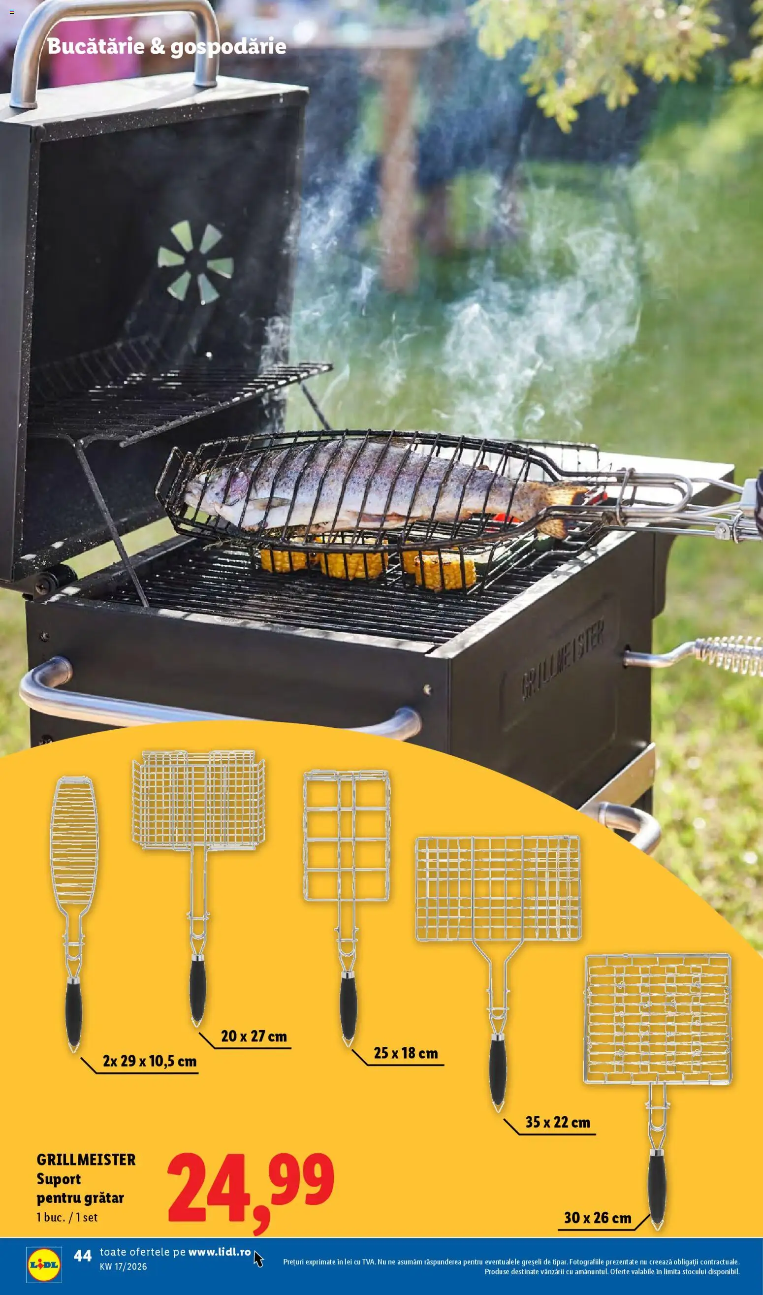 Catalog LIDL 20 - 25 Aprilie 2026 | Pagina 44 | Produse: Grătar, Bucătărie