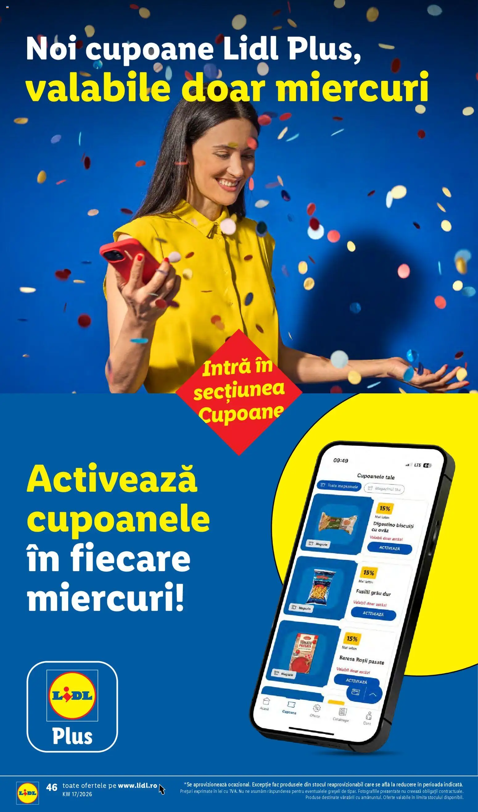 Catalog LIDL 20 - 25 Aprilie 2026 | Pagina 46 | Produse: Roșii, Biscuiți