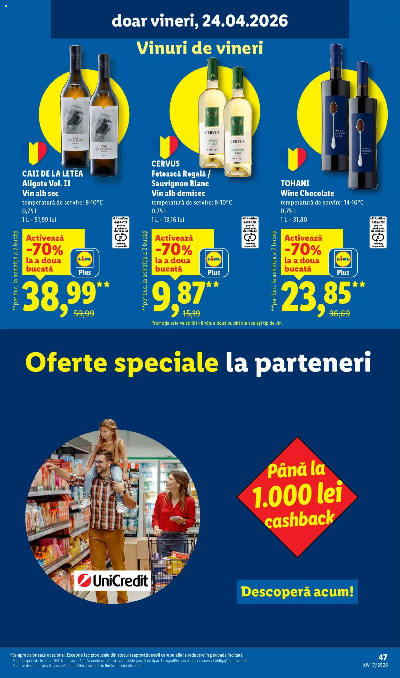 Catalog LIDL 20 - 25 Aprilie 2026 | Pagina 47 | Produse: Vin