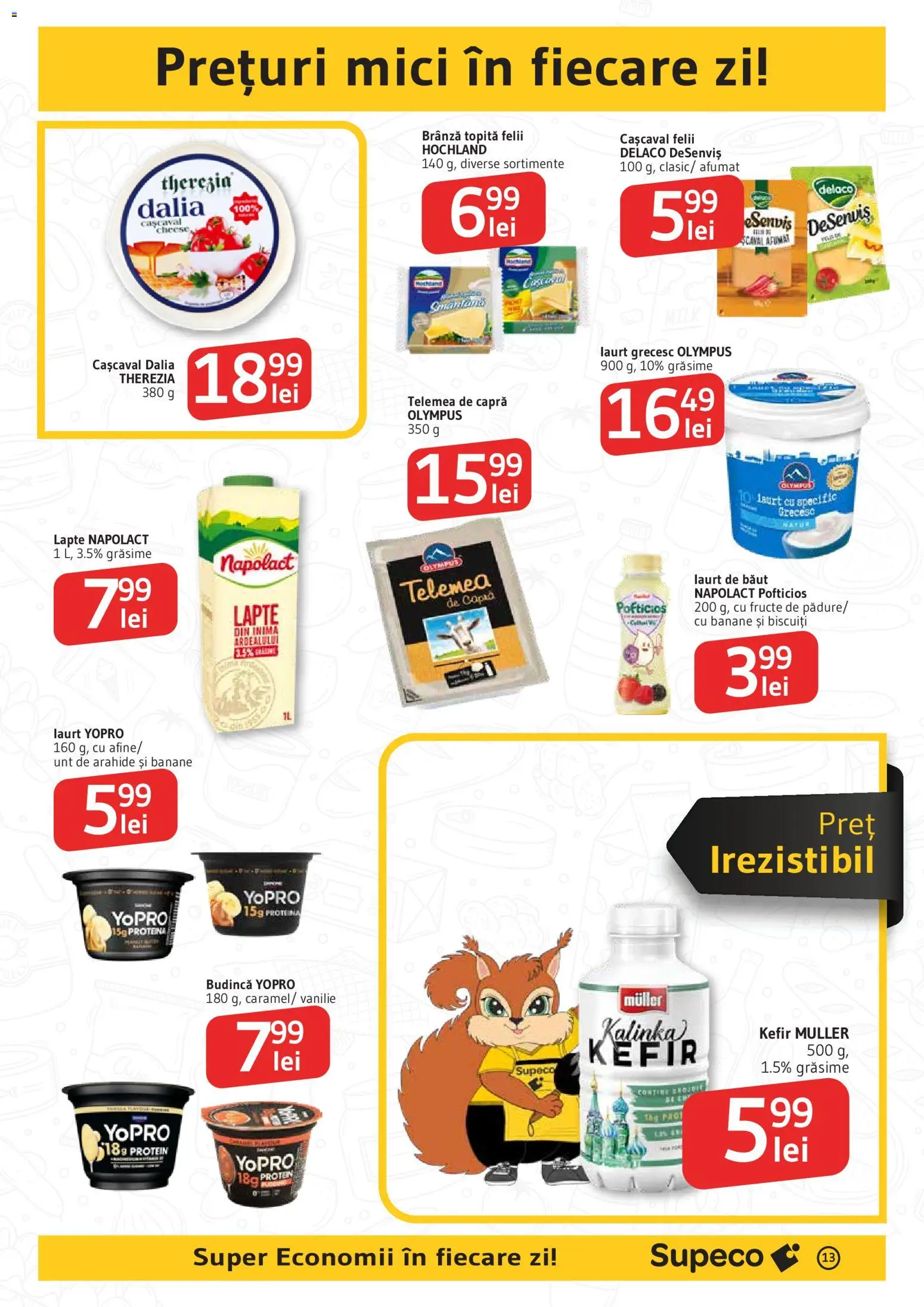 Catalog Supeco 16 - 28 Aprilie 2026 | Pagina 13 | Produse: Light Kedi Konservesi, Cașcaval, Arahide, Unt