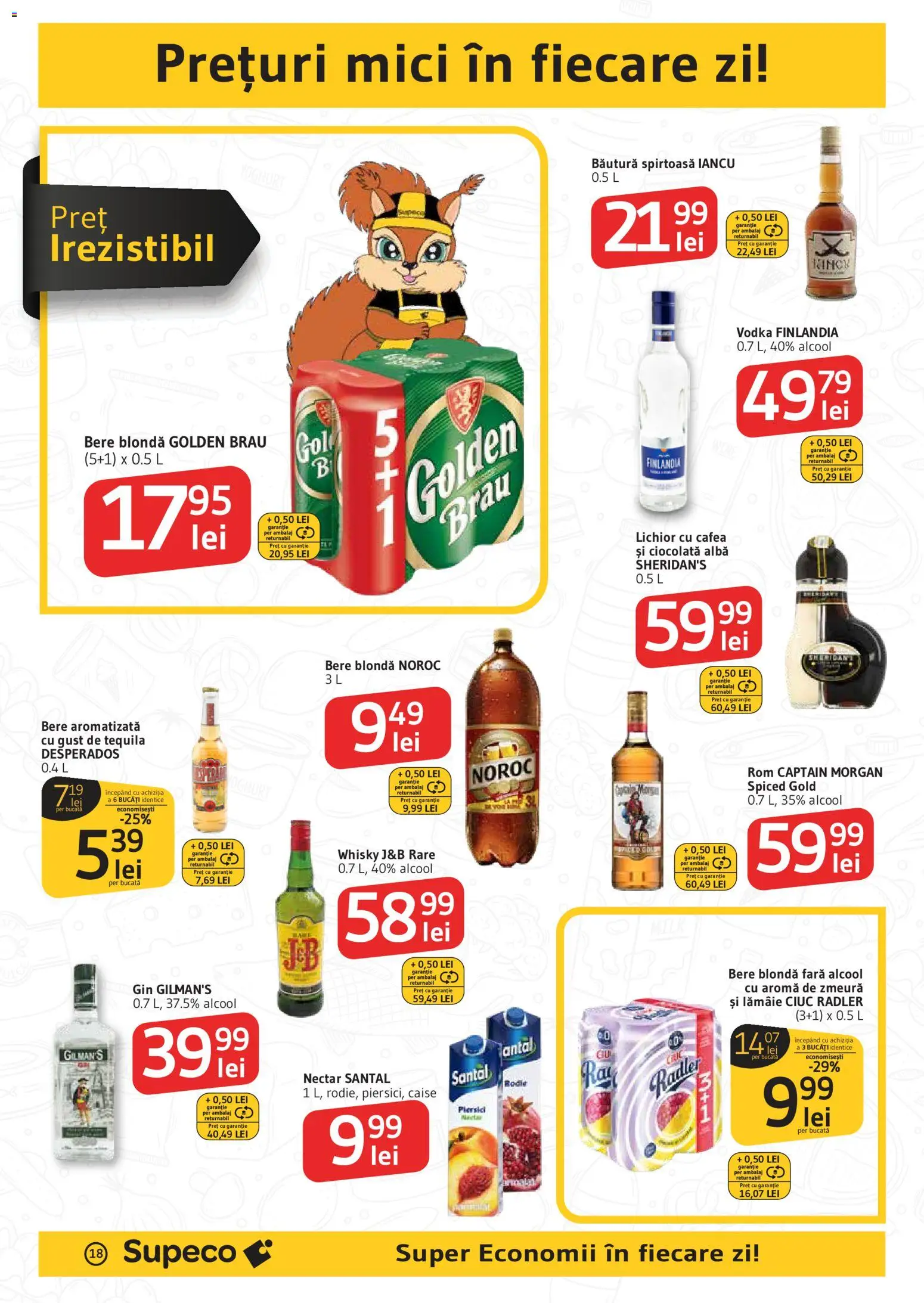 Catalog Supeco 16 - 28 Aprilie 2026 | Pagina 18 | Produse: Lichior, Gin, Vodka, Ahtapot