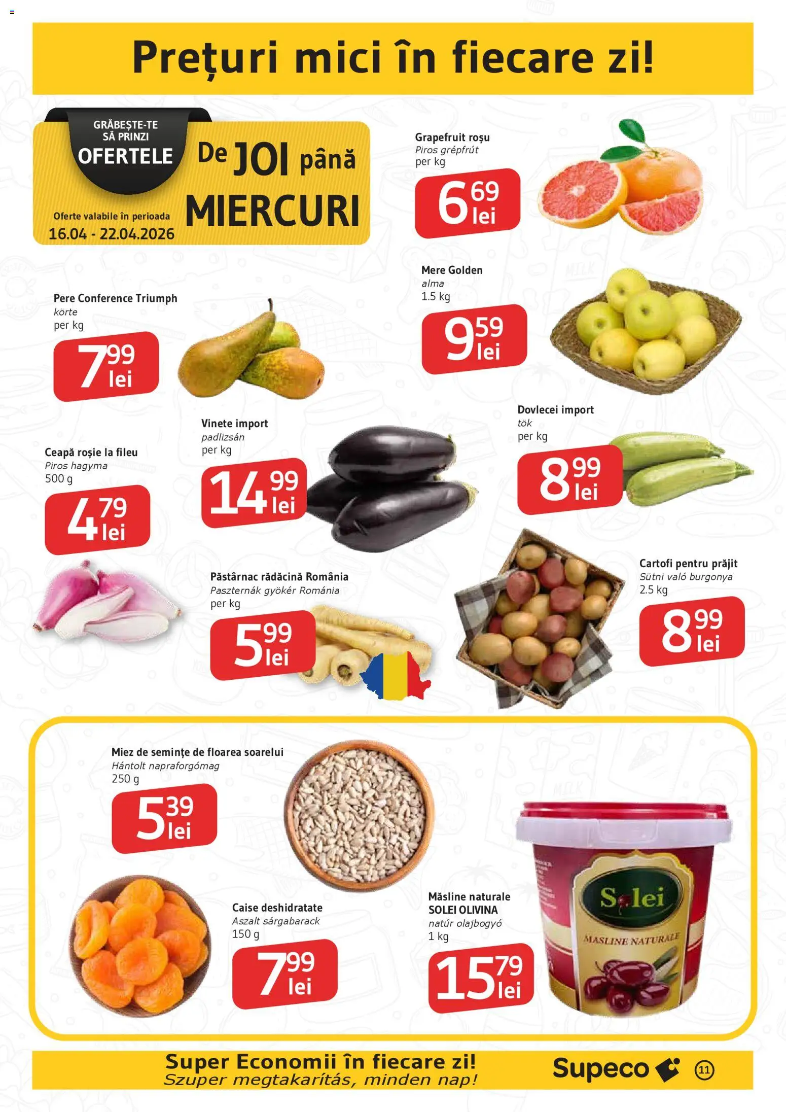 Catalog Supeco 16 - 28 Aprilie 2026 | Pagina 11 | Produse: Press Kemik, Măsline, Cartofi, Bant