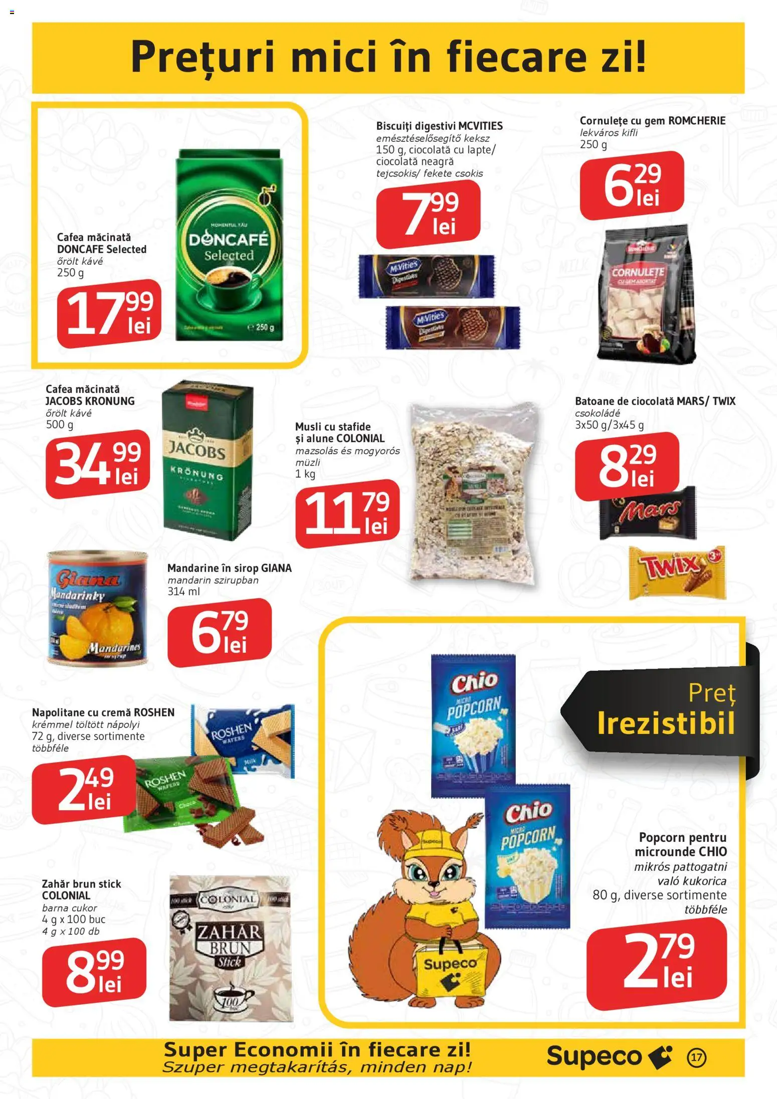 Catalog Supeco 16 - 28 Aprilie 2026 | Pagina 17 | Produse: Alune, Mandarine, Biscuiți, Stafide