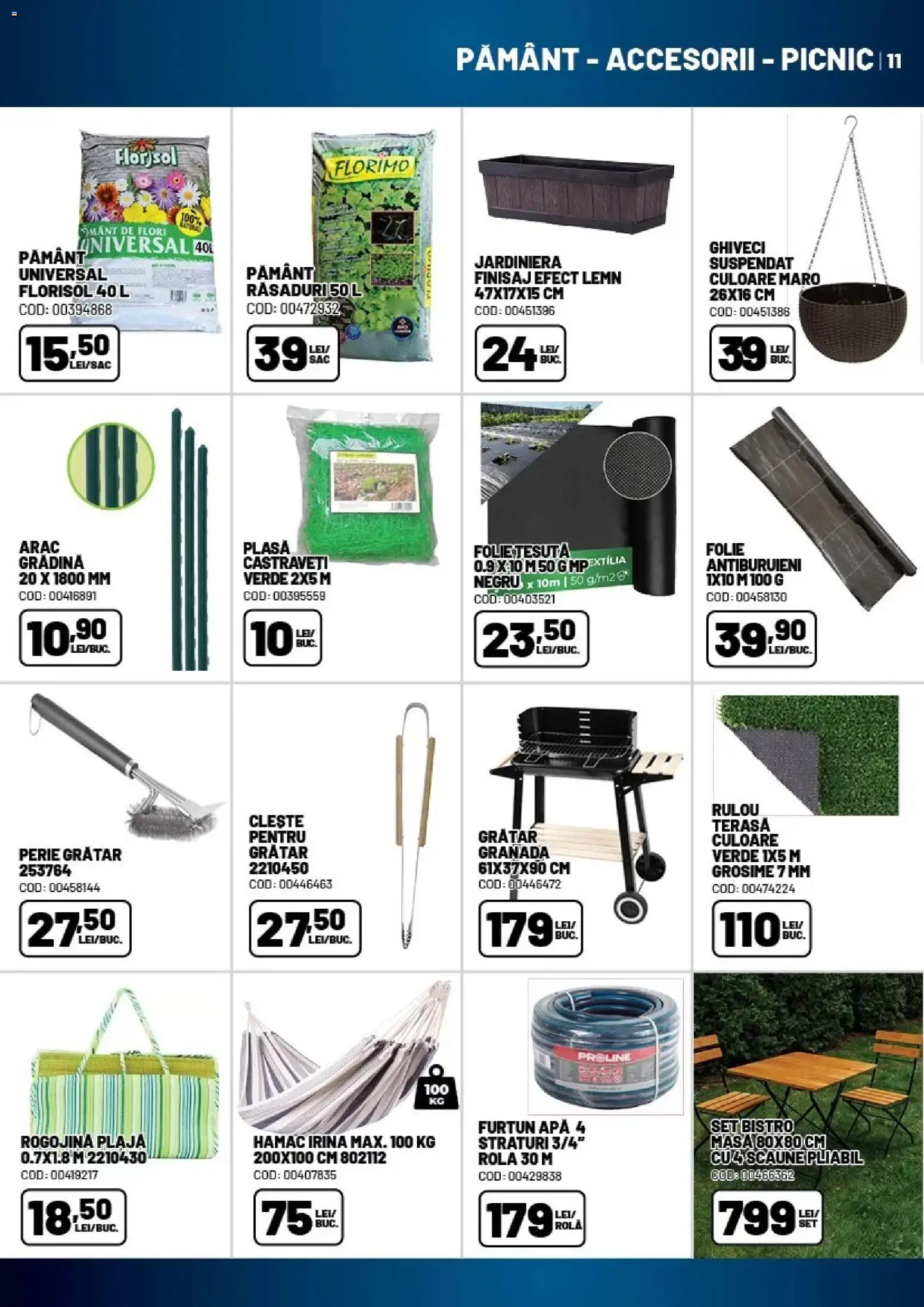 Catalog Ambient 16 Aprilie - 20 Mai 2026 | Pagina 11 | Produse: Hamac, Rogojină, Ghiveci, Perie