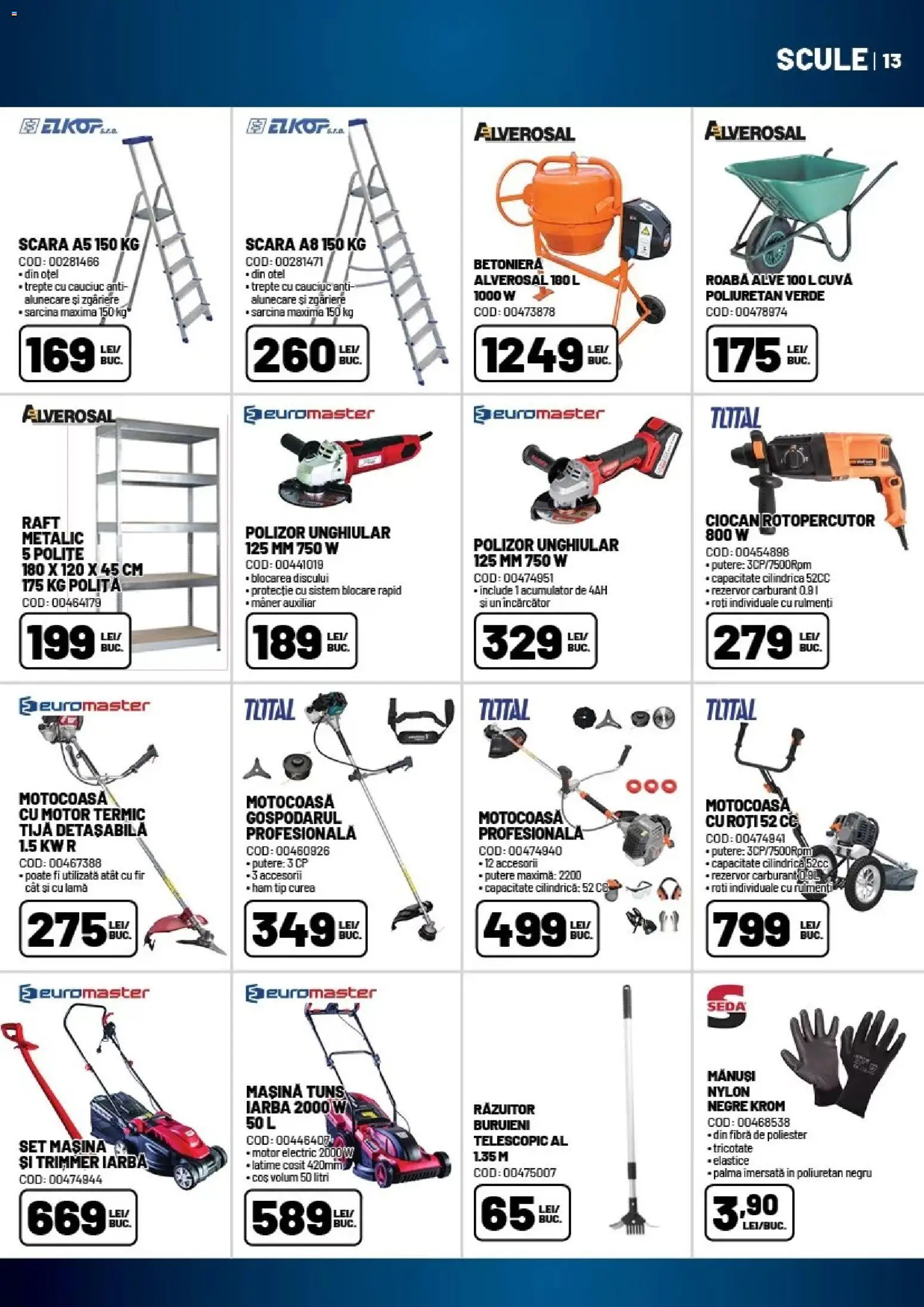 Catalog Ambient 16 Aprilie - 20 Mai 2026 | Pagina 13 | Produse: Trimmer, Mănuși, Încărcător, Coș