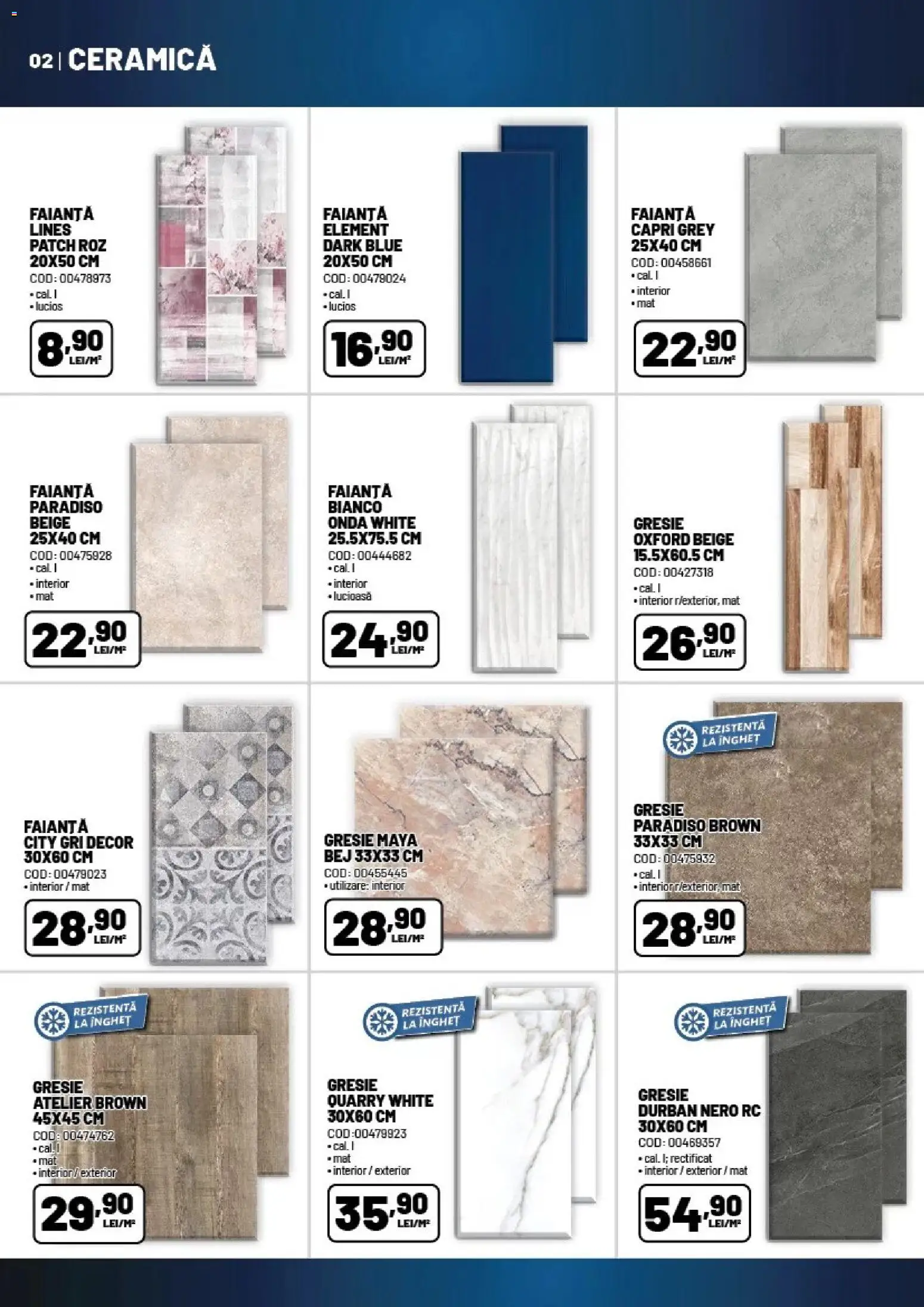 Catalog Ambient 16 Aprilie - 20 Mai 2026 | Pagina 2 | Produse: Faianță, Gresie